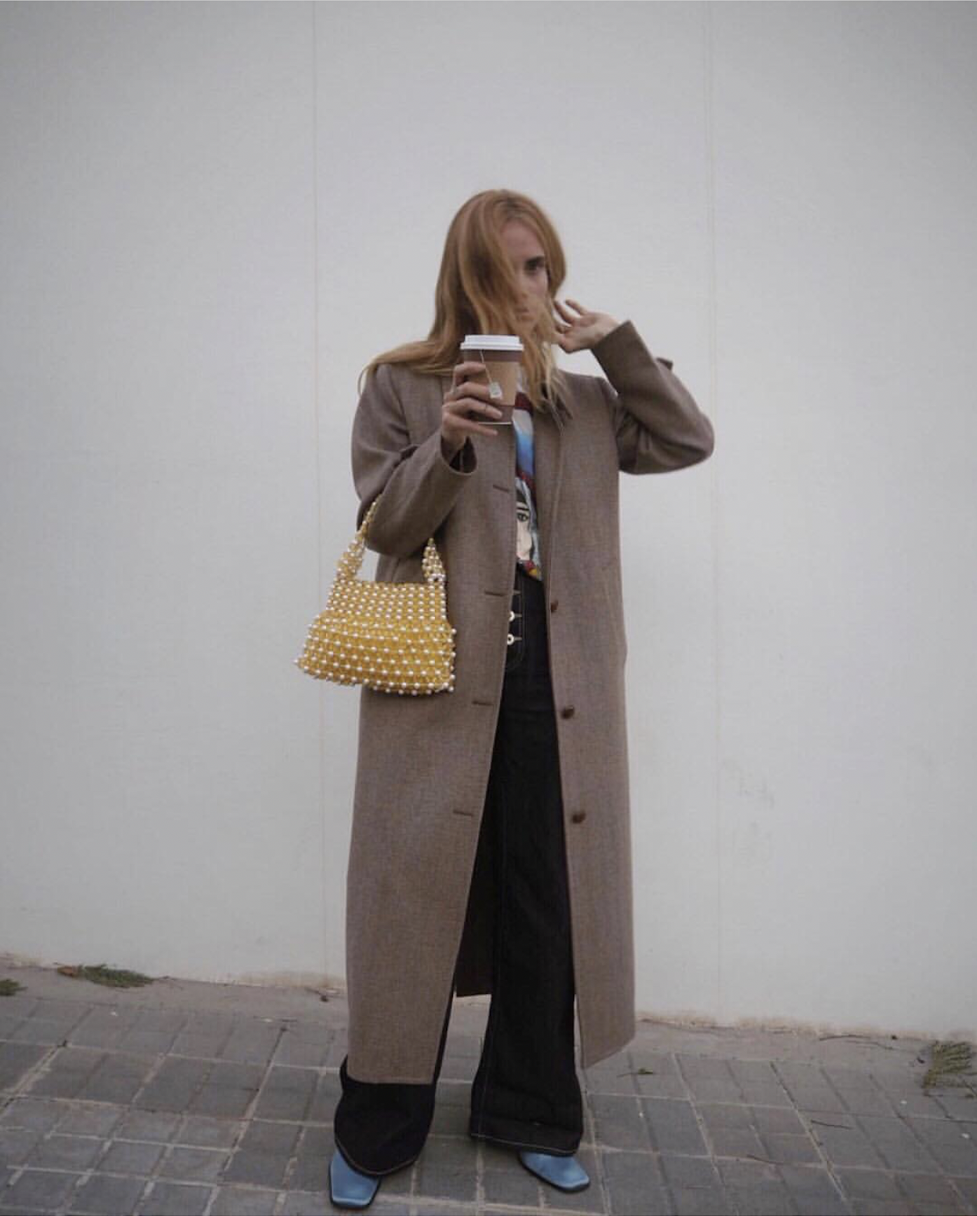 Blanca Miró Scrimieri in the Charlotte Culotte Raw Denim