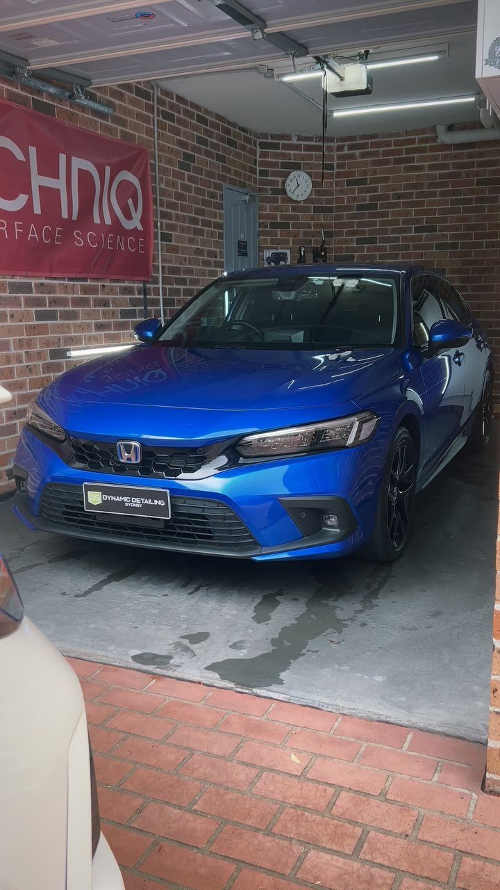 Honda Civic ceramic coating maintenance + mini detail package. Ensuring minimal contamination buildup and topping it up with a ceramic sealant for additional protection!