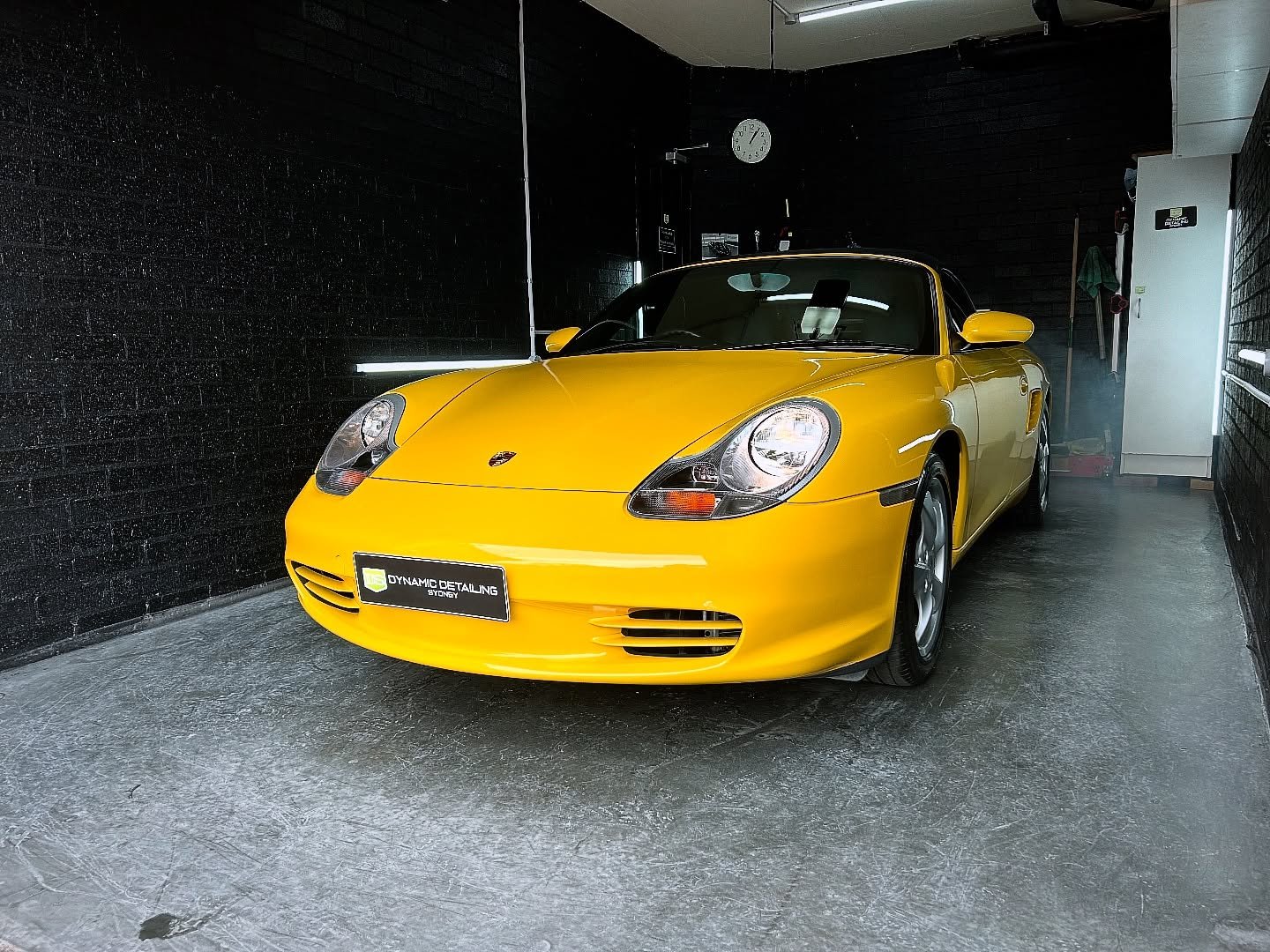 Porsche Boxster- Paint Correction & Protection Package.
We treated this 2003 Boxster with only 17,000km on it to an overhaul detail. Although with low km’s, it was looking dull and aged with swirl marks and scratches throughout. After a c