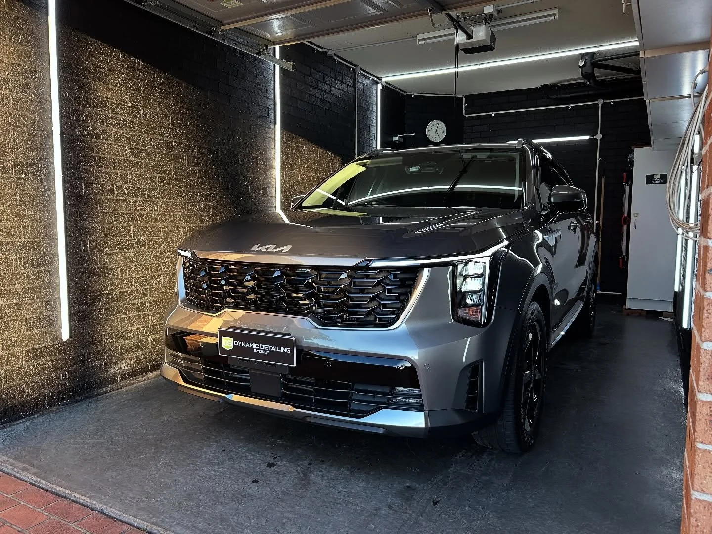 Kia Sorento- Graphene Coating Package.
We are so grateful for our loyal customers. We first protected this clients car 9 years ago and he has returned all these years later with his new car! Protecting his daily driver with our graphene coating to