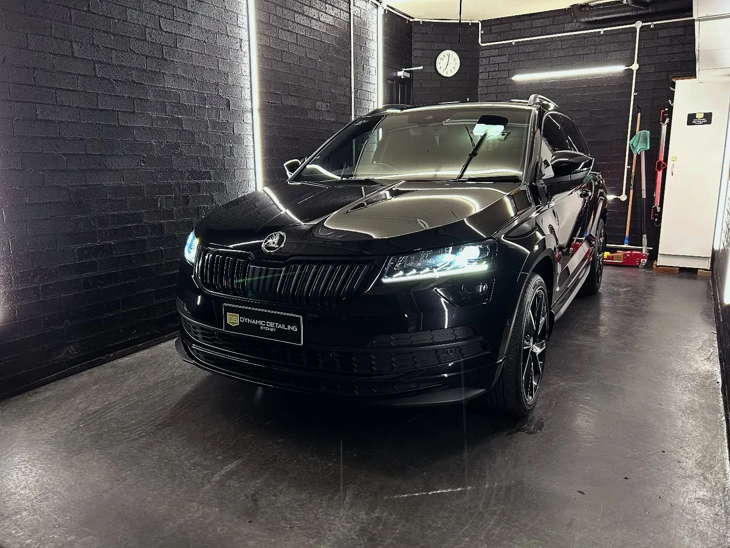 Car number 7 for our client within 2 years. We’re not sure if we’re impressed or shocked at this point, but regardless, our client never fails to get each and every new car paint corrected and protected! Bringing the metallic black paintw