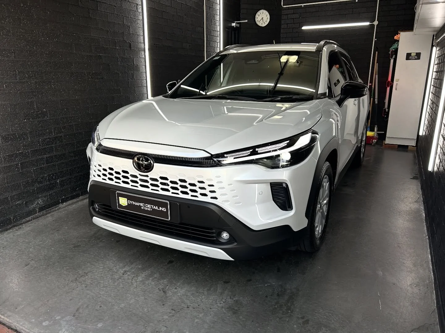 Brand new Toyota Corolla Cross- Graphene Coating Package.
This Corolla Cross was treated to our graphene paintwork coating to ensure lasting long term protection and ease of maintenance!
Just picked up your new car? Contact us today to protect and