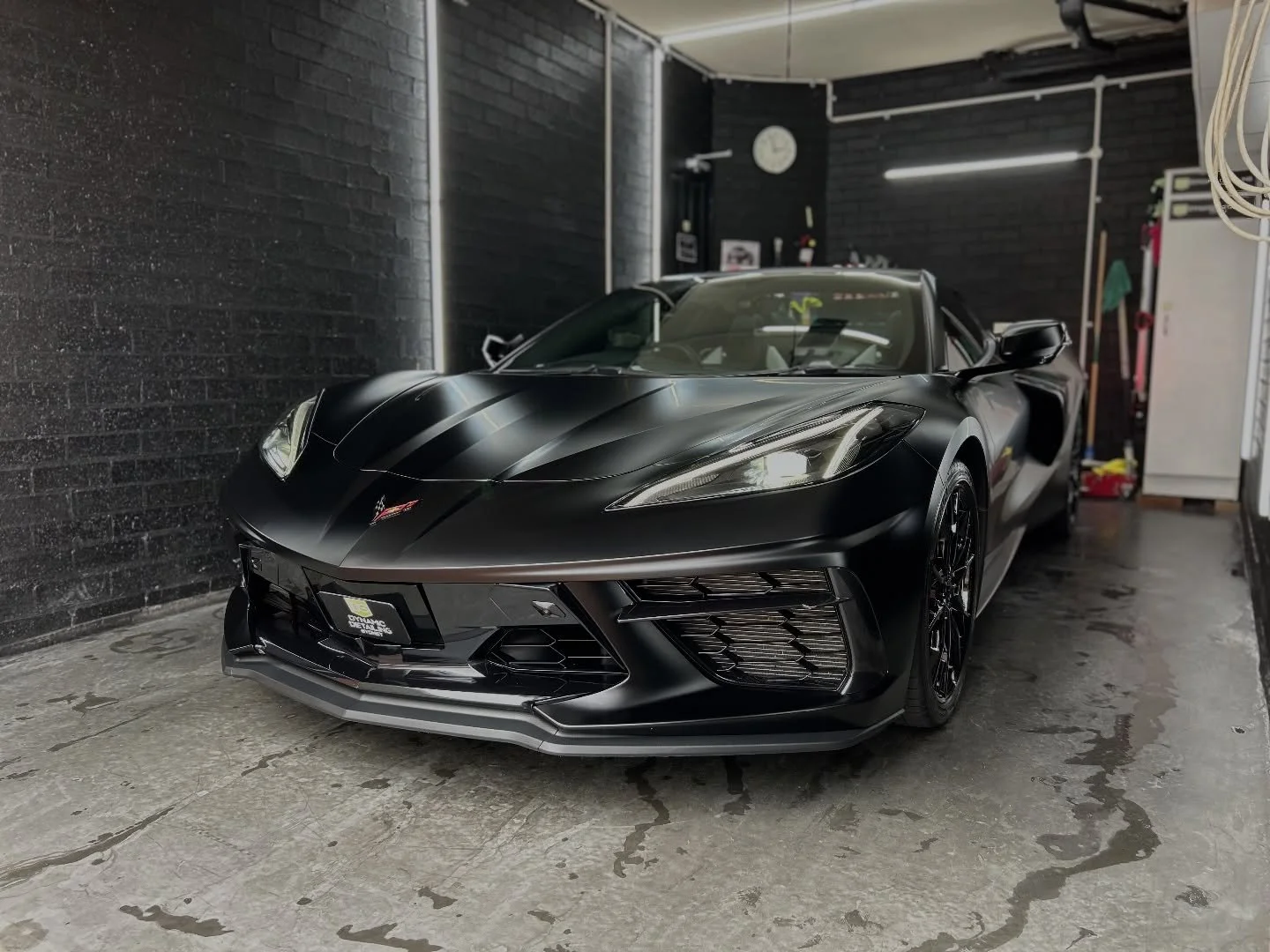 C8 Corvette- Detailing Package. 

We protected this C8 Corvette a year ago and it is now back for a thorough clean to get it ready for an event. Still in great condition overall, we decontaminated the exterior, applied a ceramic spray coating to enha