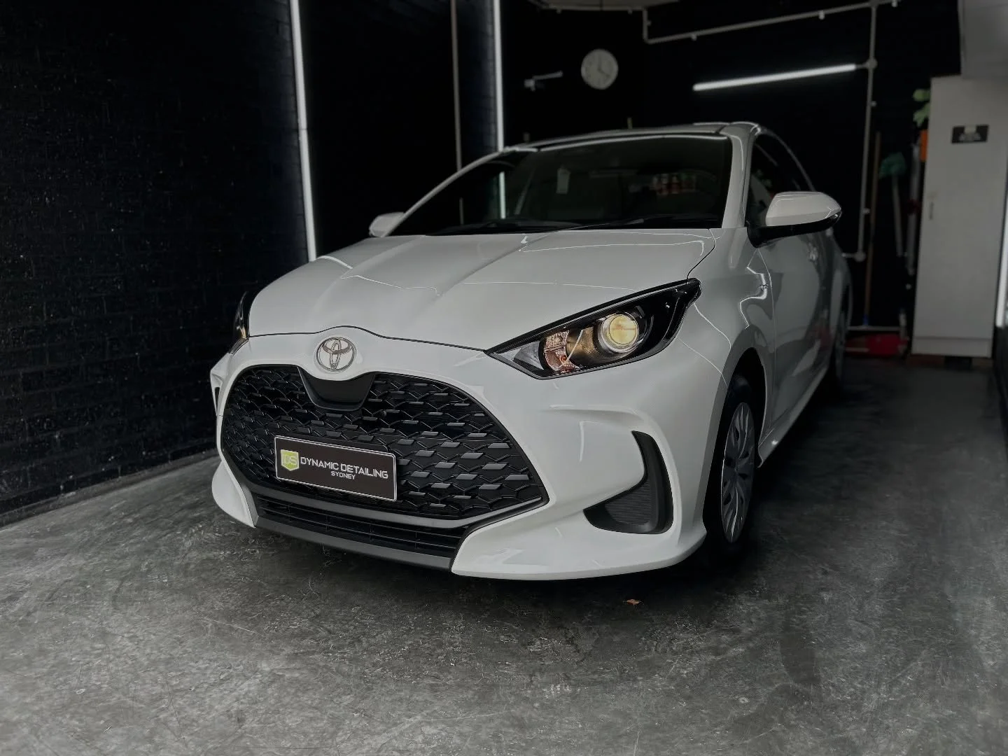 Toyota Yaris- Graphene Coating Package. 

This little Yaris is now protected head-to-toe, inside and out. Completing a graphene coating, wheel coating, glass coating and interior protection, our client now has complete protection and an easy cleaning