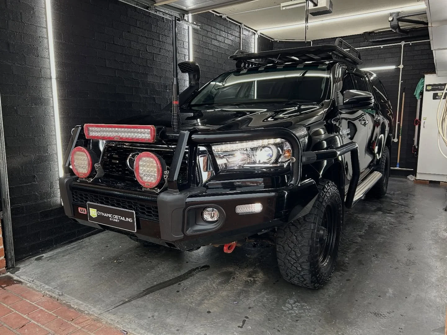 Toyota Hilux- Paint Correction. 

This Hilux had seen much better days. With over 150,000km of off road use, it has seen everything from water crossings, red dust and plenty of tree branches. 

The paintwork was extremely scratched and looked like it