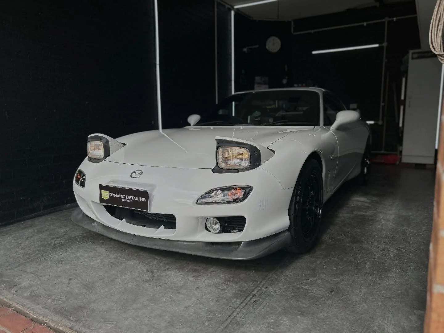Mazda FD RX7- Paint Correction &amp; Coating.

This RX7 was in dire need of some TLC. With all factory original paint, it had suffered from oxidation. With little gloss and a rough finish, we aimed to restore the gloss without compromising the integr