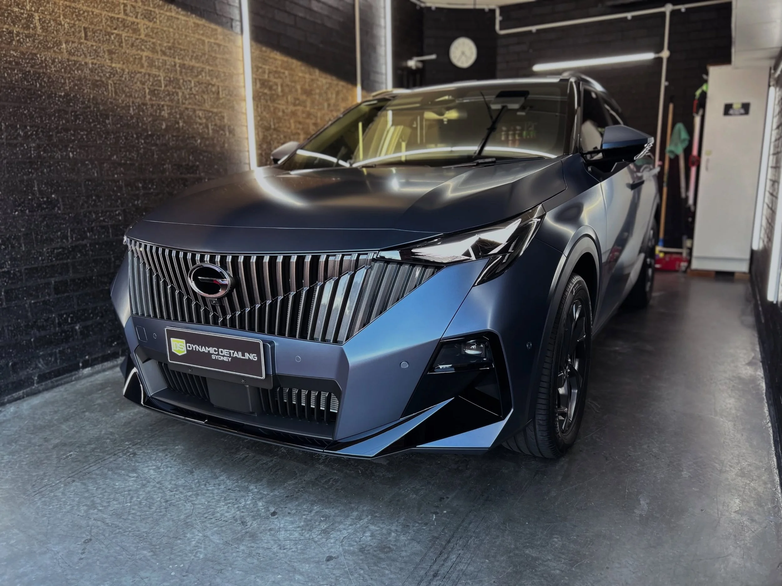 GAC EMZOOM- Borophene Coating Package. 

We have genuinely lost count of the number of cars we have protected for this client. Nearing 10 over only 2 years, like all the previous ones, this was protected right from the jump. Being a matte painted fin