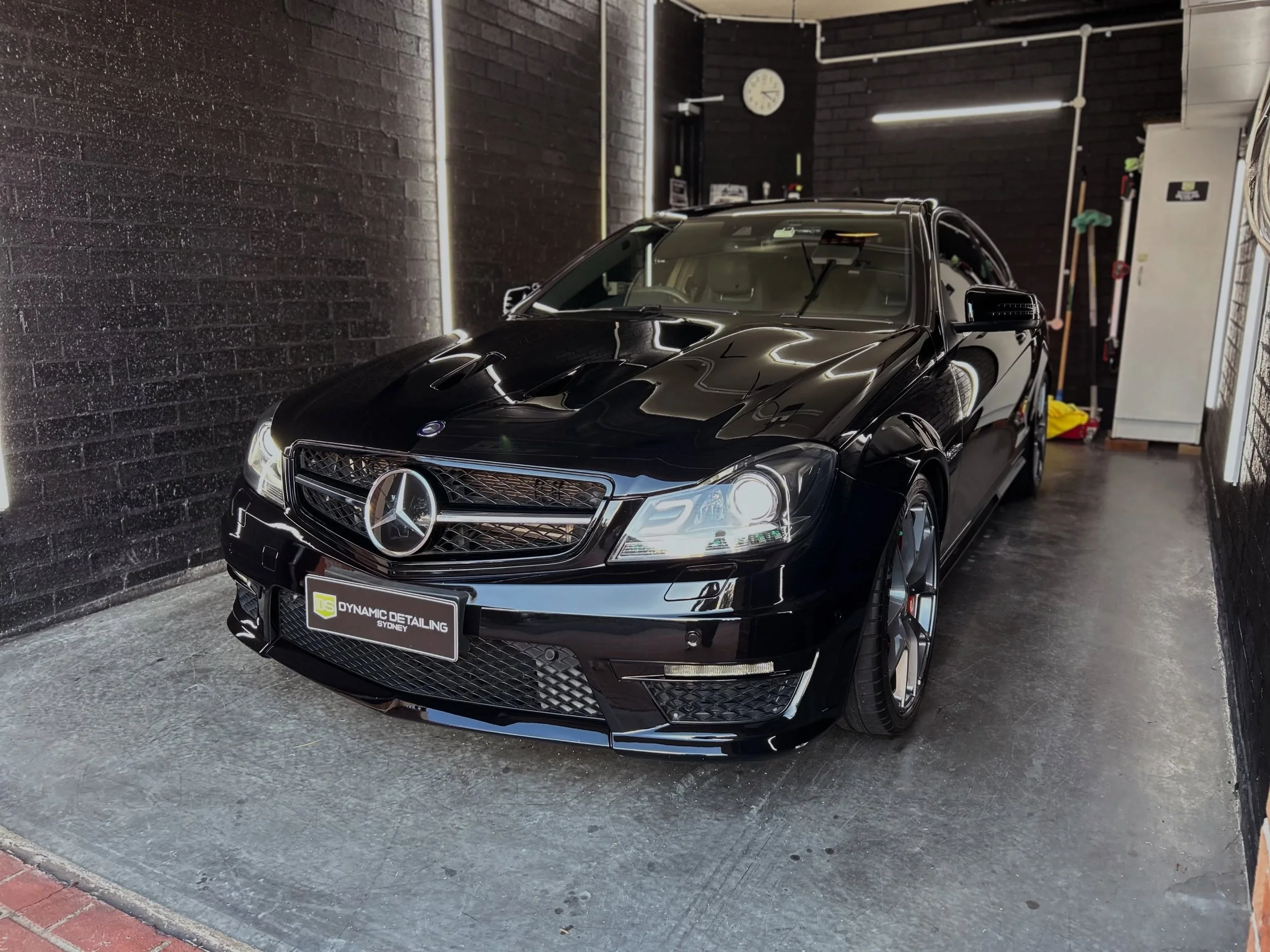 Mercedes-Benz C63 AMG Edition 507- Paint Correction &amp; Coating. 

Said to be the last true C63 AMG, and we find it hard to argue. A naturally aspirated V8 and none of the gimmicks. This particular example had seen better days. Covered in swirl mar