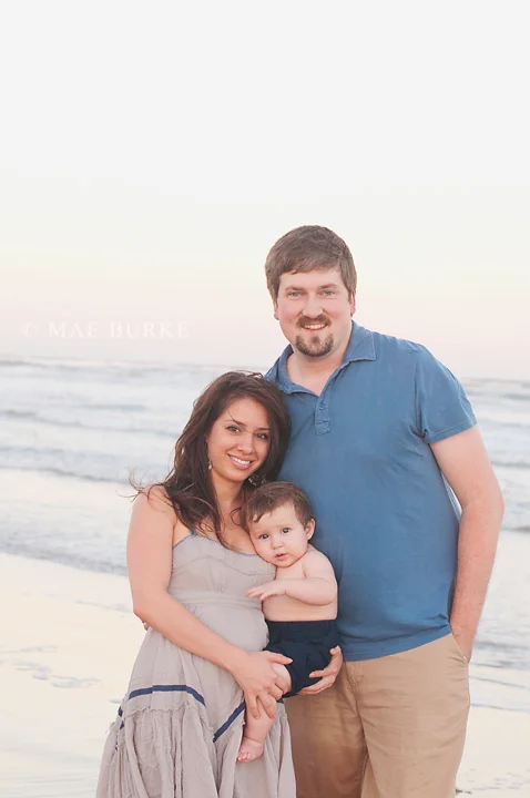 Beach Family Mae Burke Photography