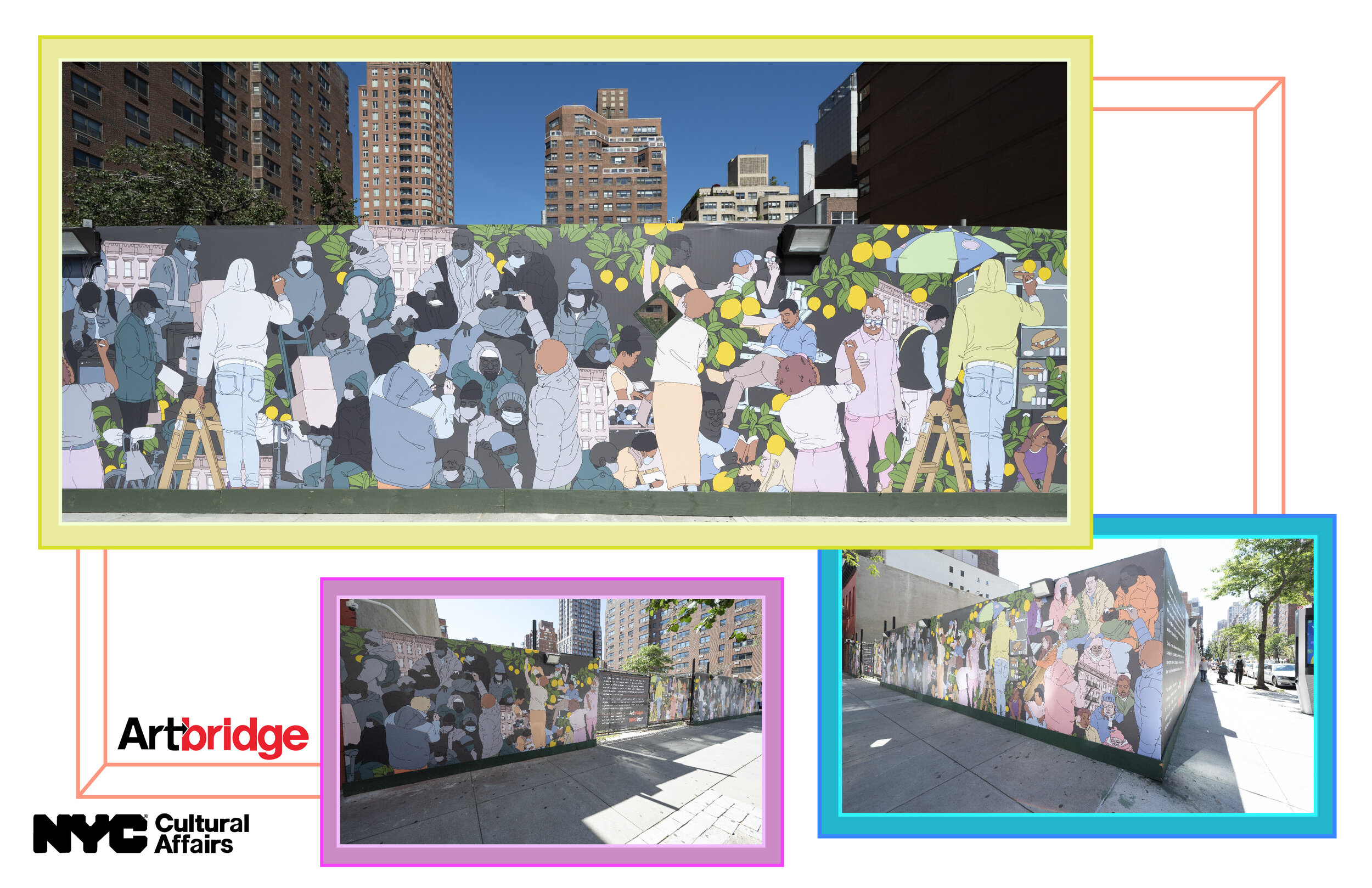   Hope and Humanity , selected for  Artbridge’s  3rd Avenue/ Lenox Hill Group Exhibition On view at 76th &amp; 77th street and 3rd Avenue in New York City (Sep 2021 - Jan 2023) 