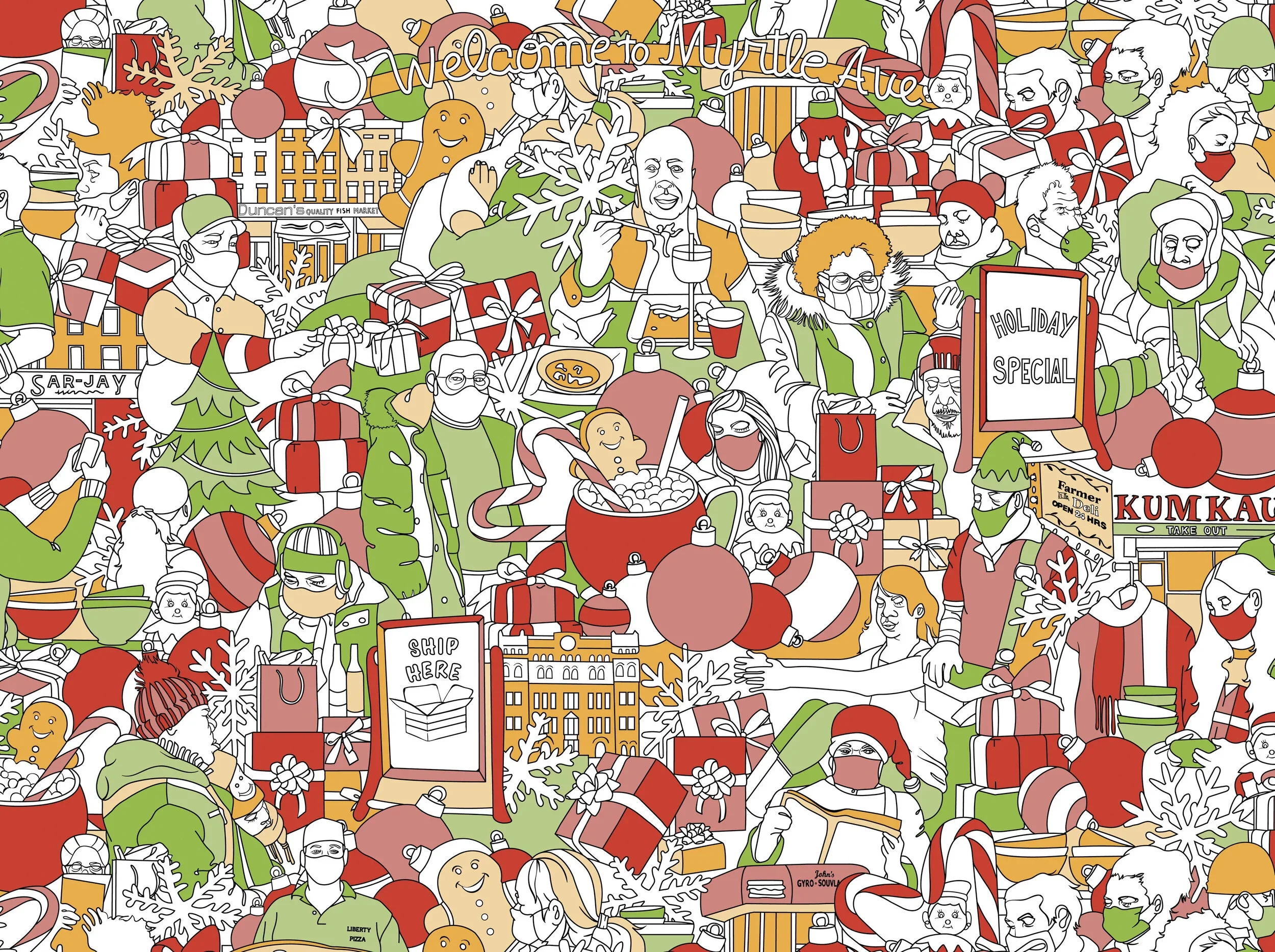 Holiday Gift Guide Imagery - Commissioned by MAB-BID (2020)