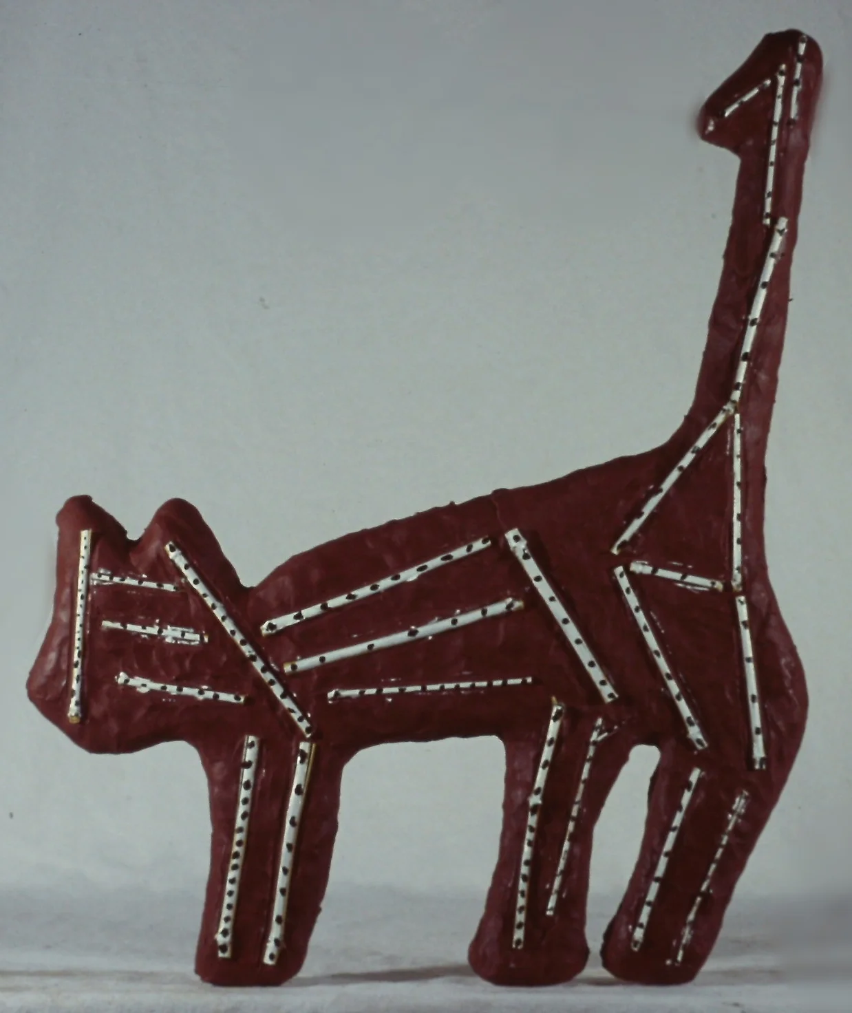 brown dot bones - black dots