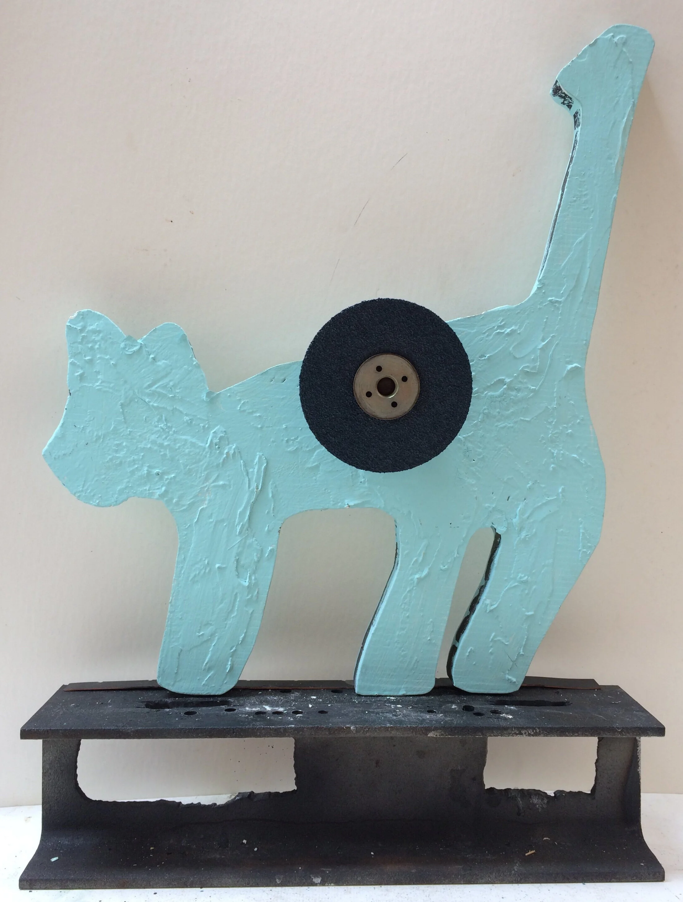 5" blue sanding disc