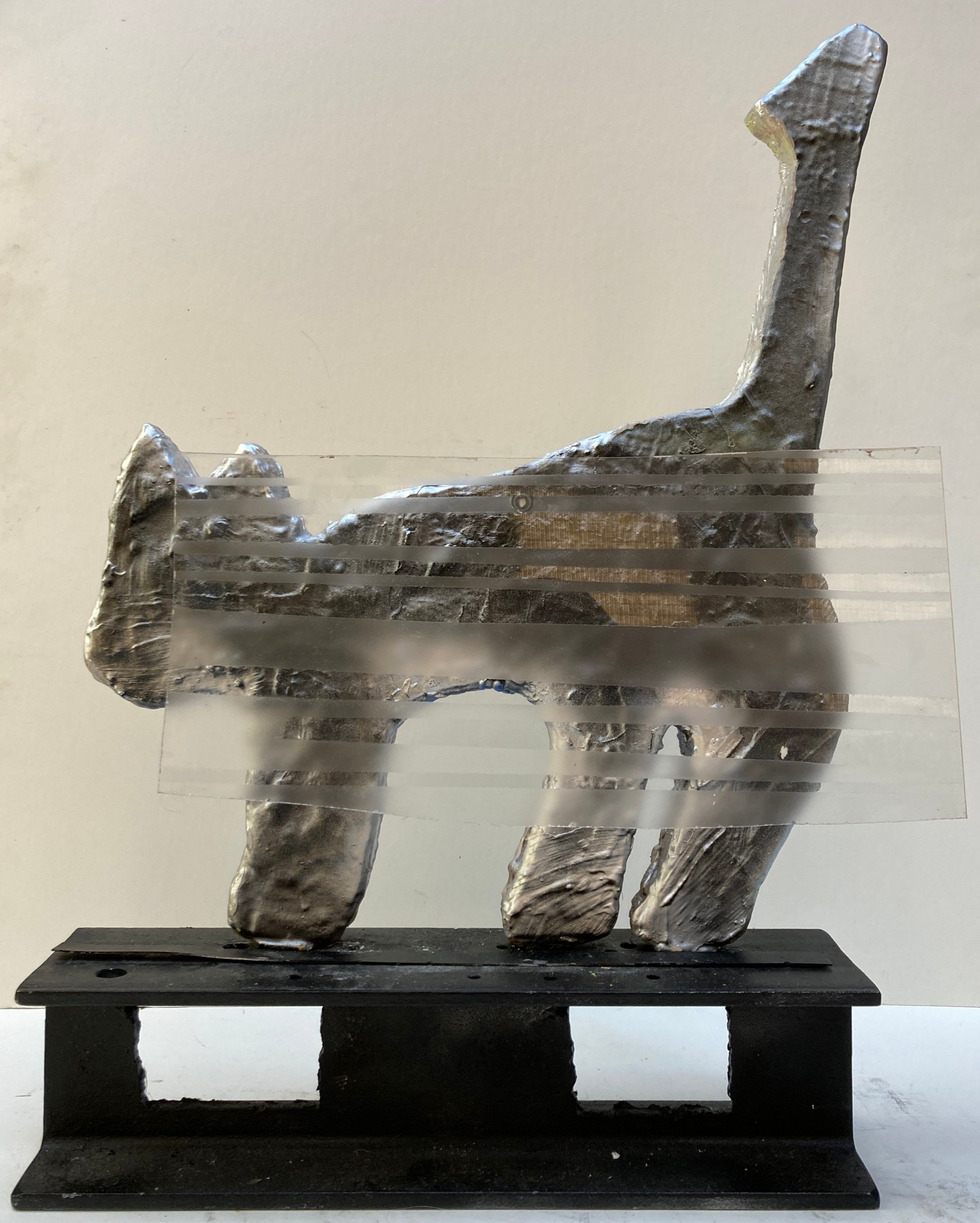 frosted acrylic sheet with clear lines