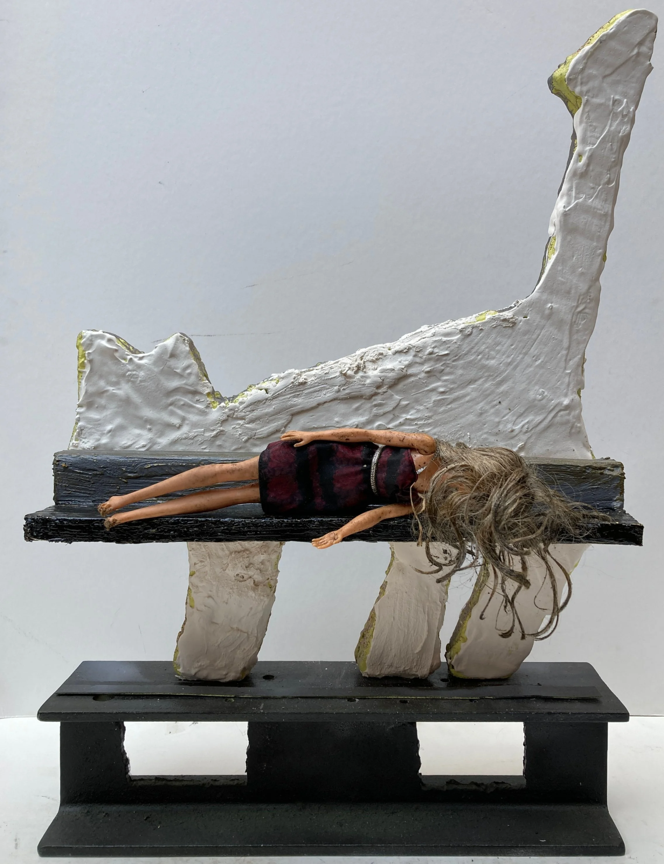 face down in the gutter