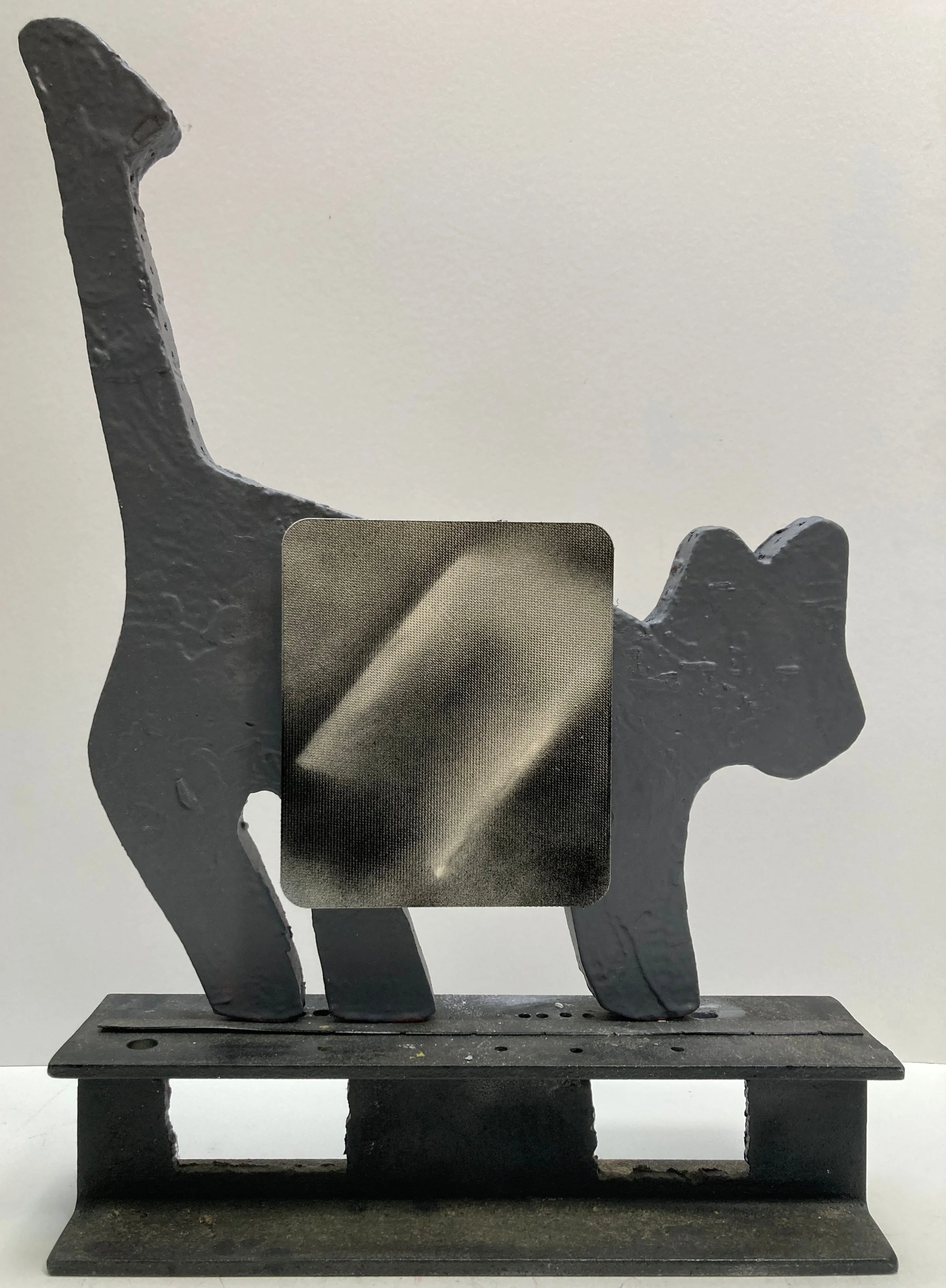 neg. bomb shadow no.9 (partial H beam)