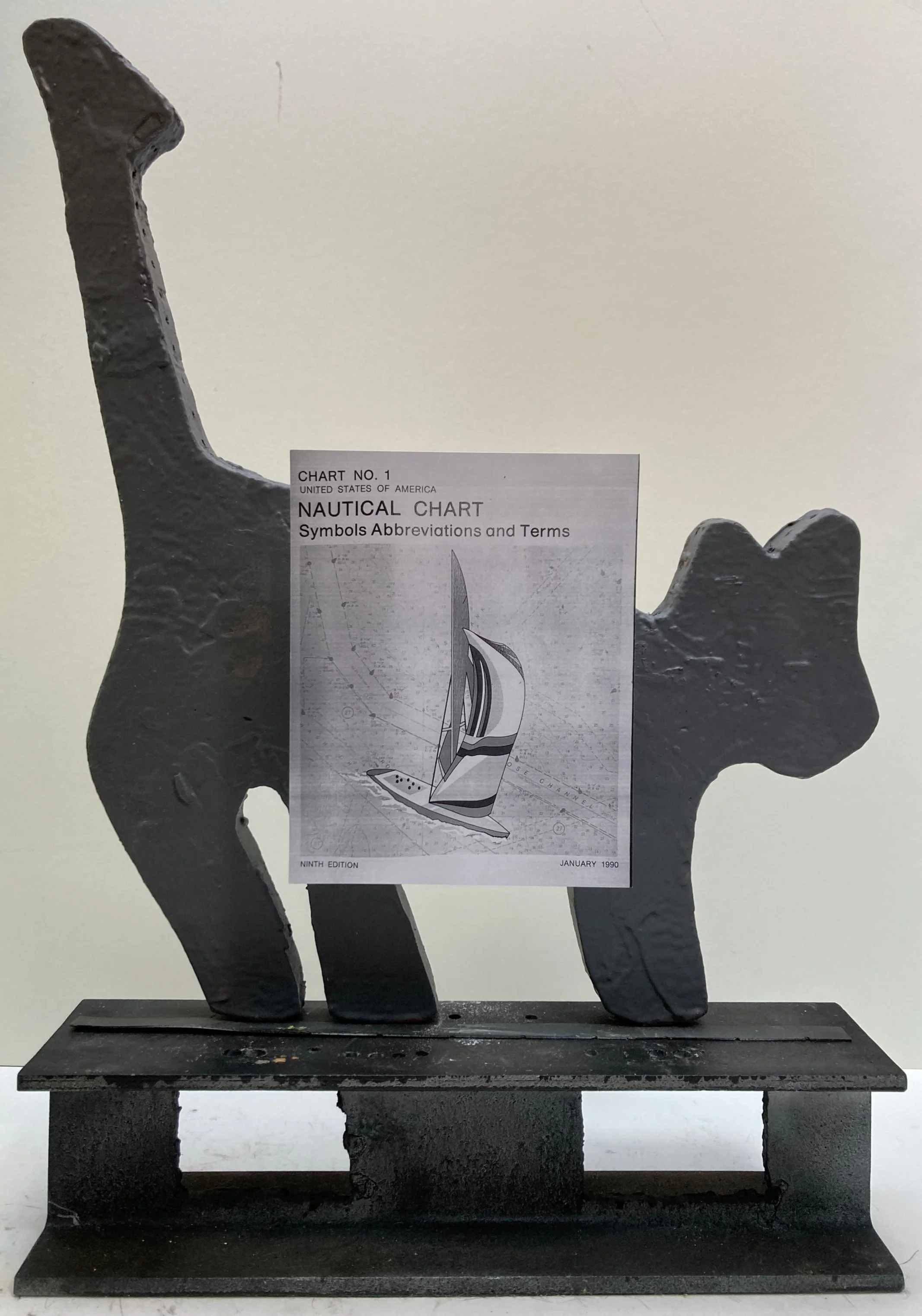 nostalgic book cover- Nautical Chart Book #1