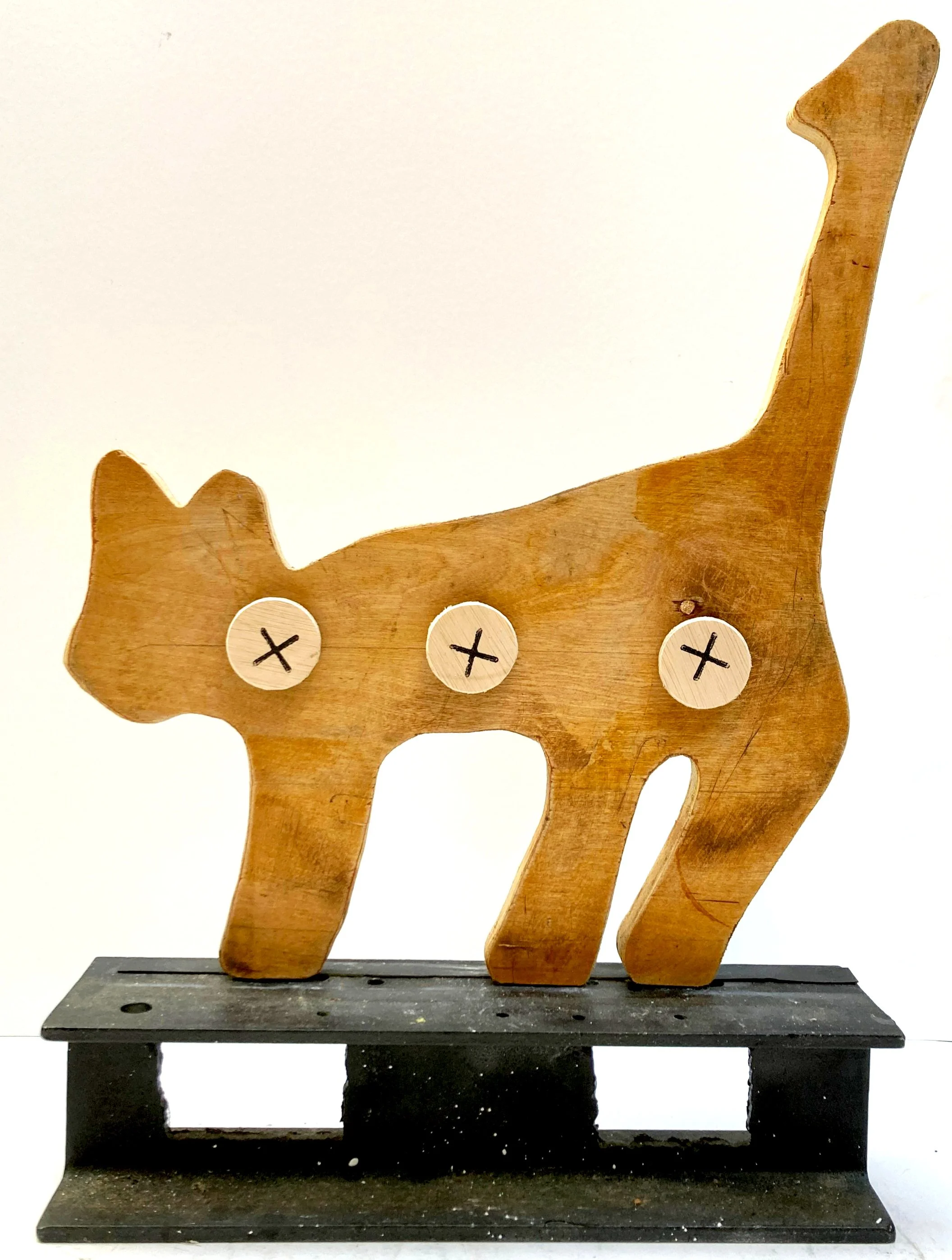 crosses on wood pattern