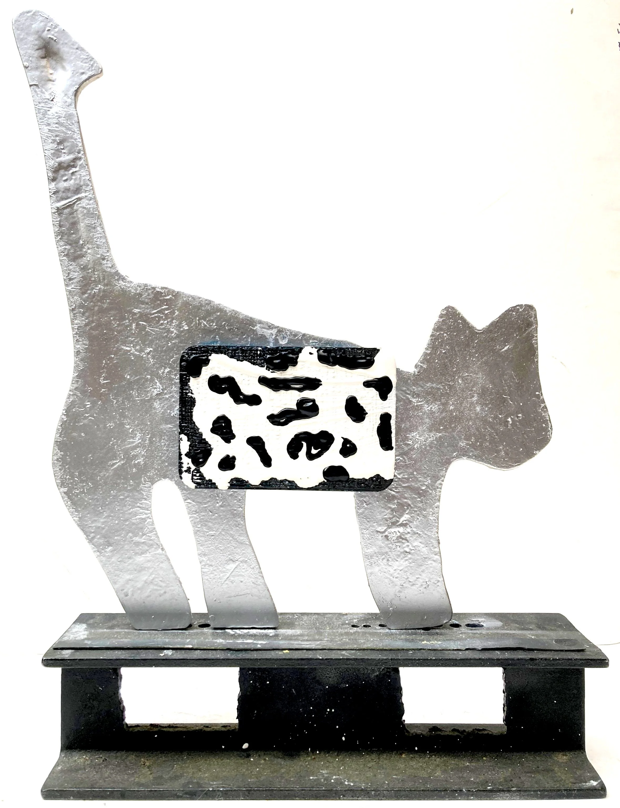 winter landscape at night