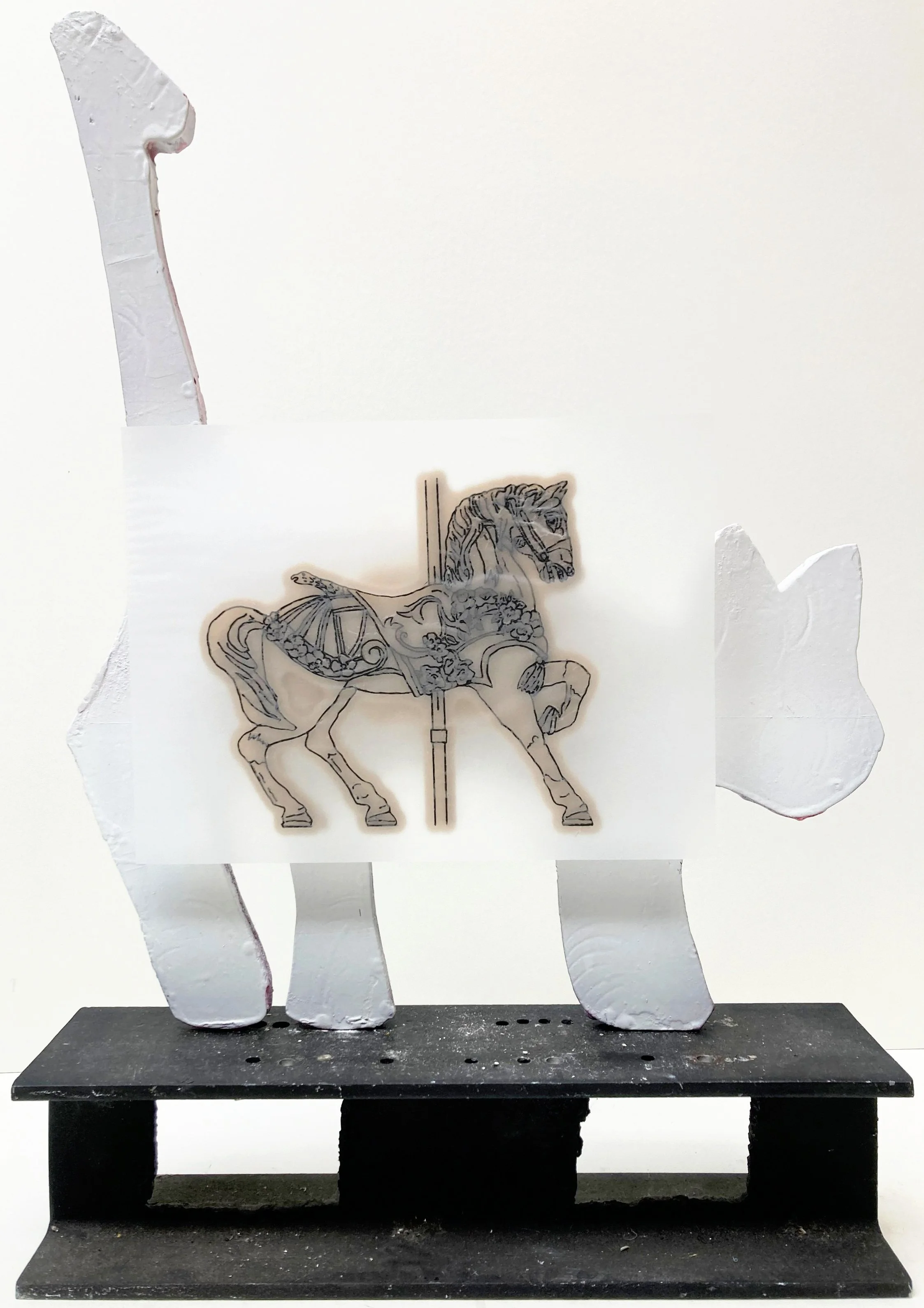 dappled white with flowers romance side