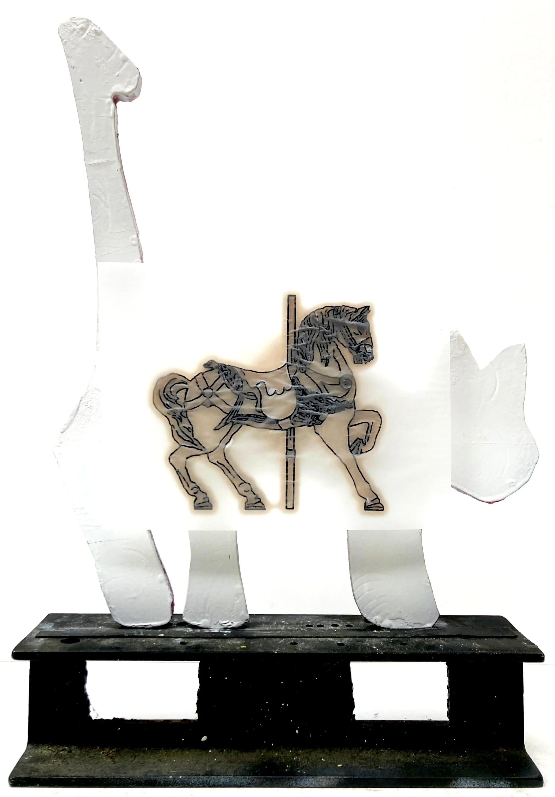 stander with garlands