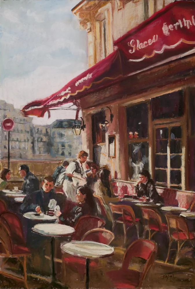 Cafe on the Seine