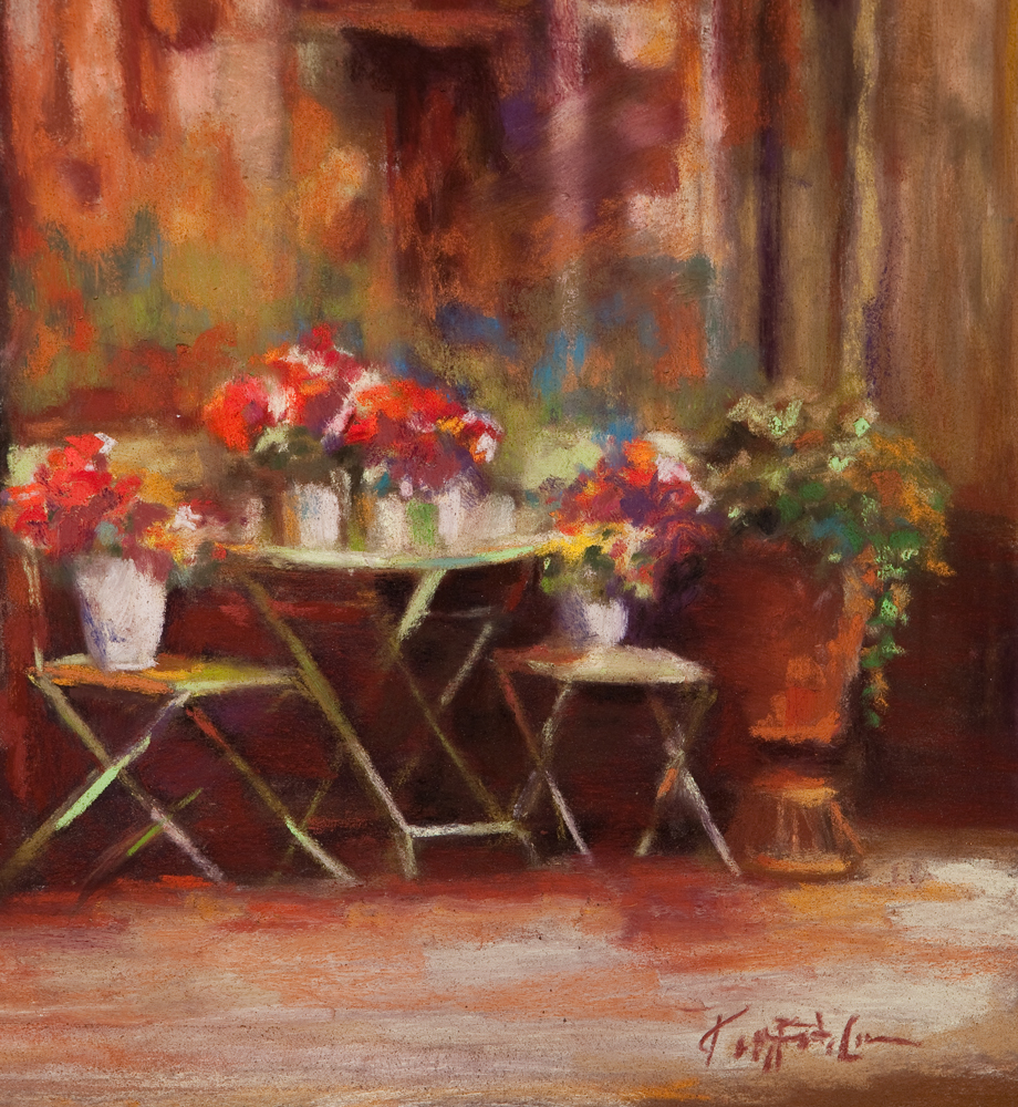 Paris Flower Shop. It just begged to be painted.