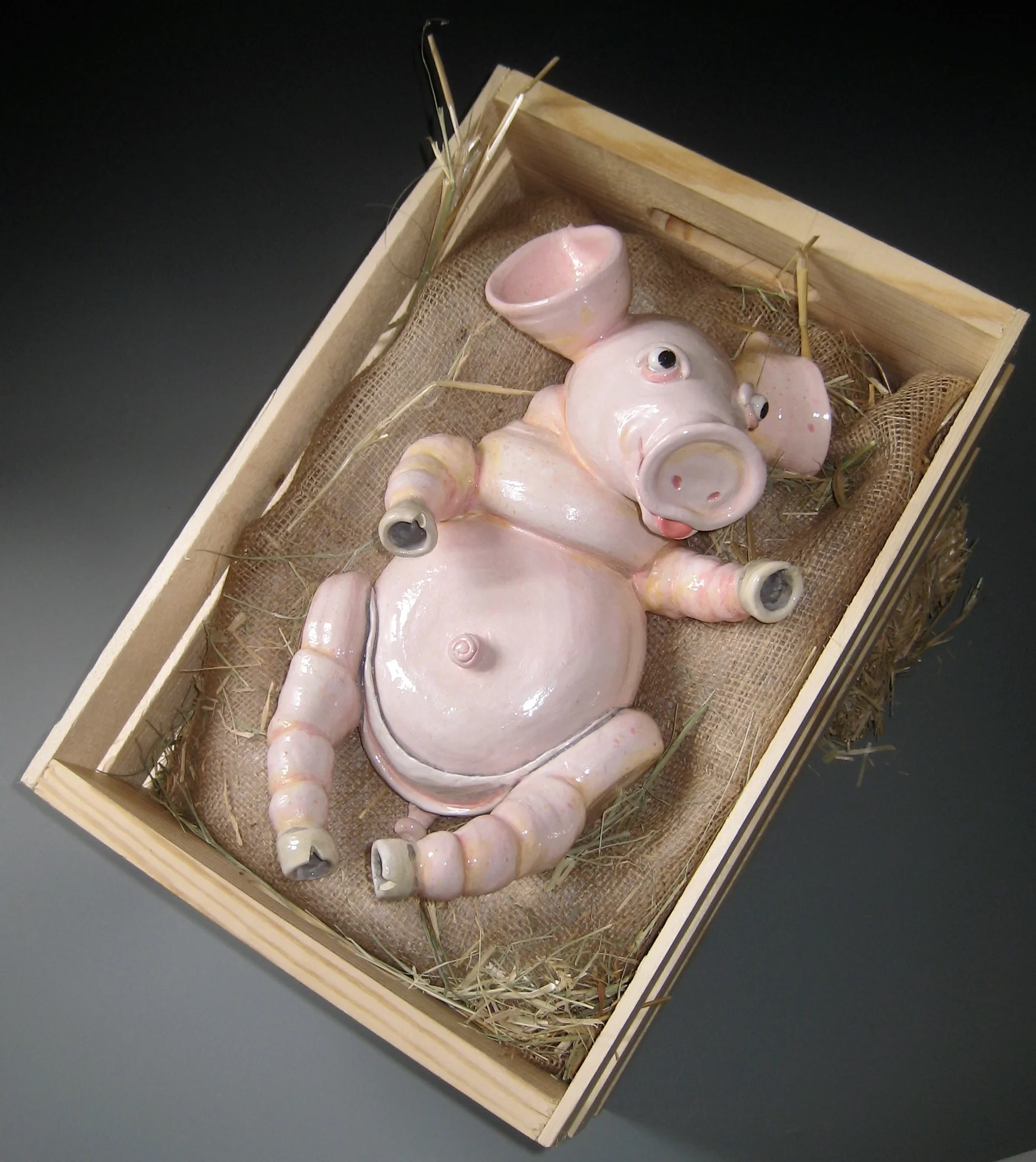 A Baby-Girl Pig's Charm