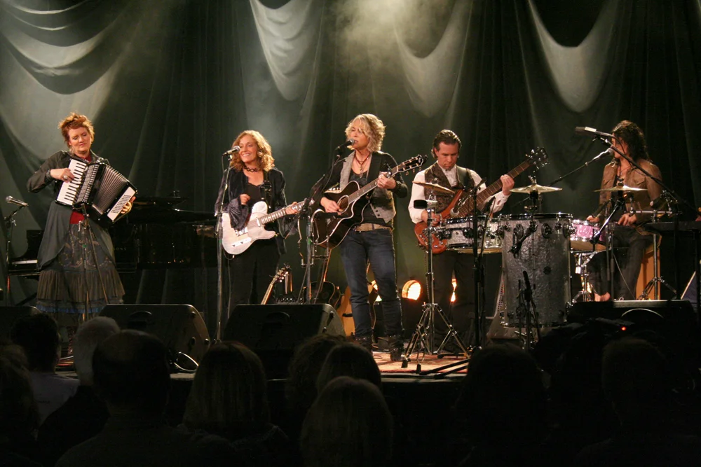 Blame Sally concert still full band.jpg