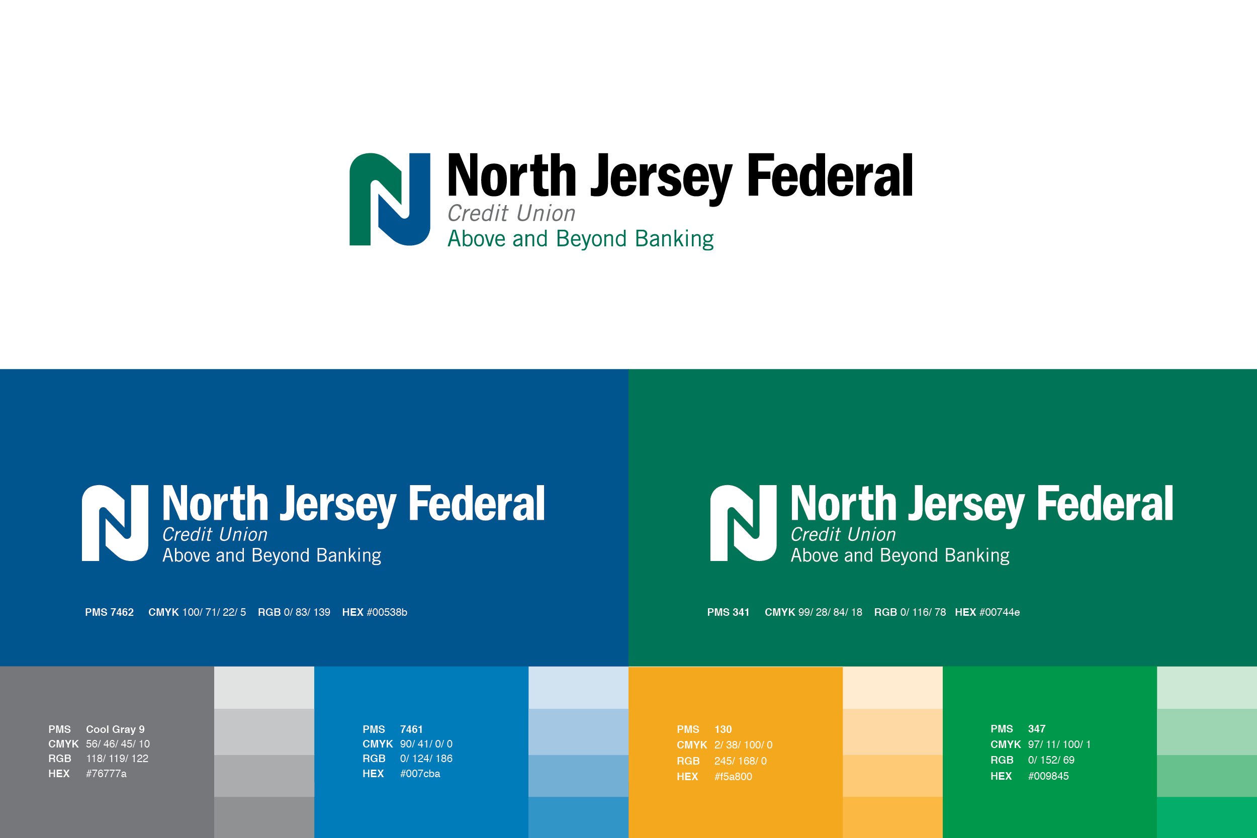 The logo was refreshed and modernized. Updated its size and shape, partnered it with a distinctive typeface, giving the logo a strong, unique personality, and introduced a new color palette of bold blues, green, and black with tones of gray.