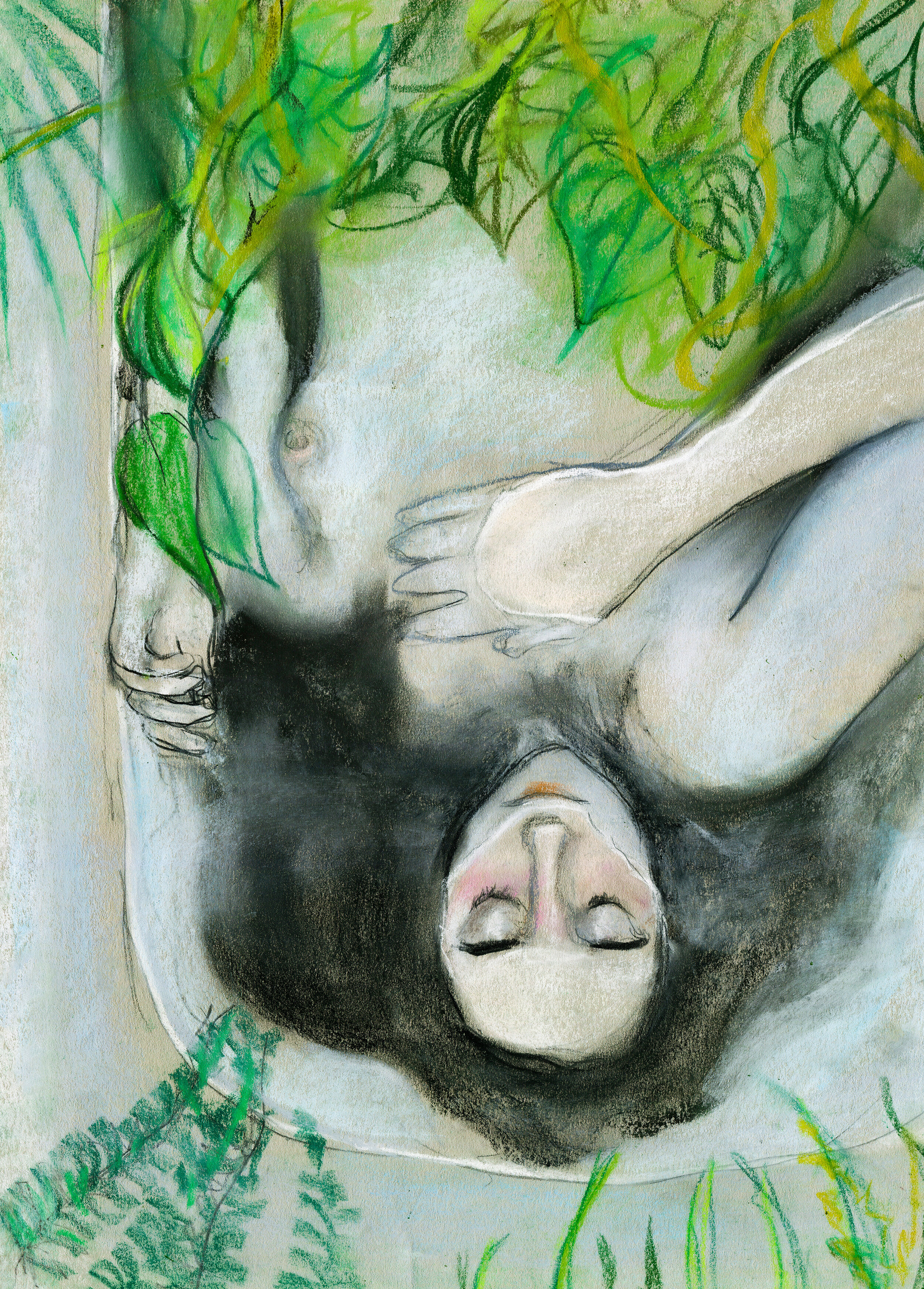 Daintree Dreaming in the Bath VIII (Inspired by Ophelia)