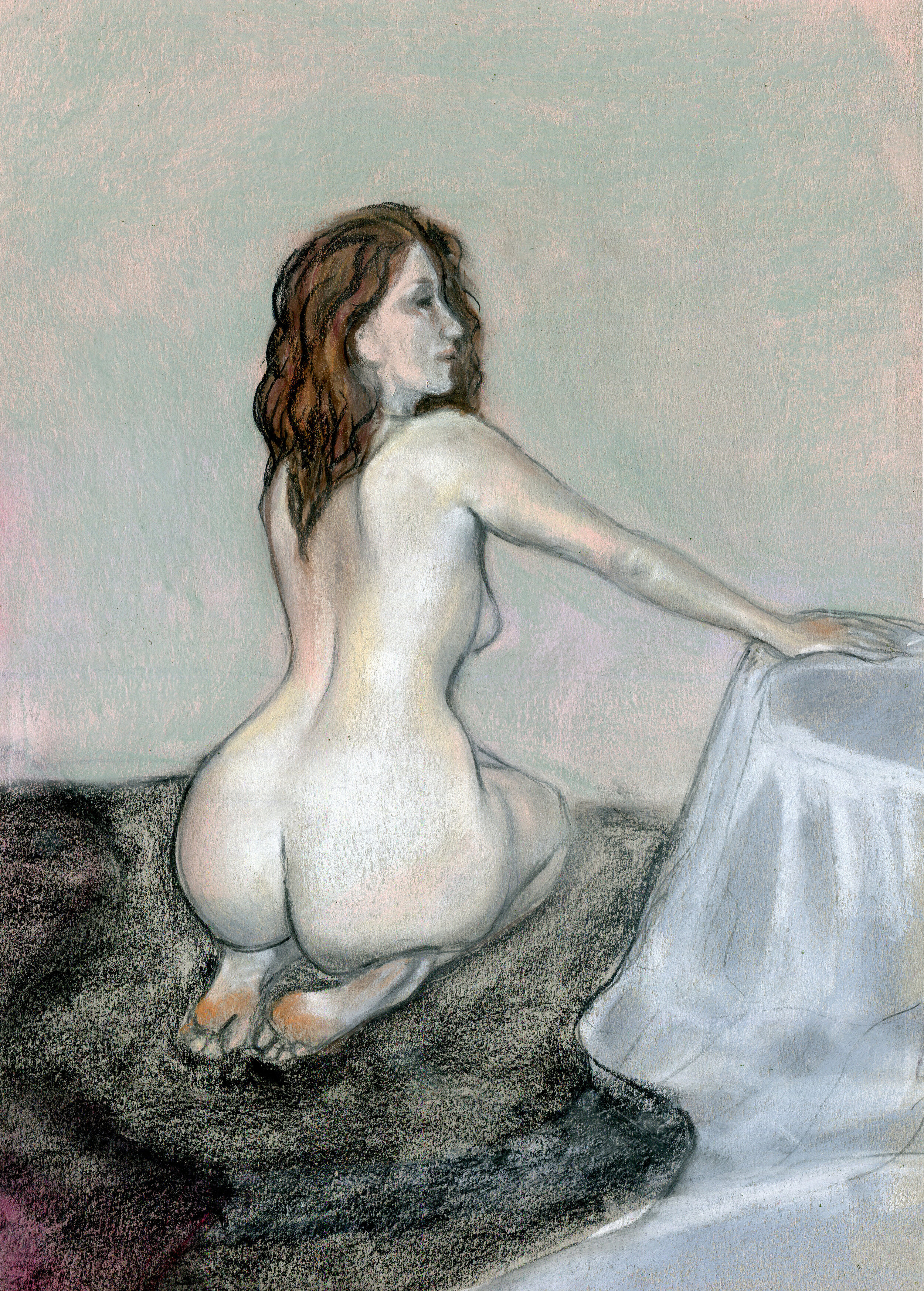 Maud (Inspired by Courbet)