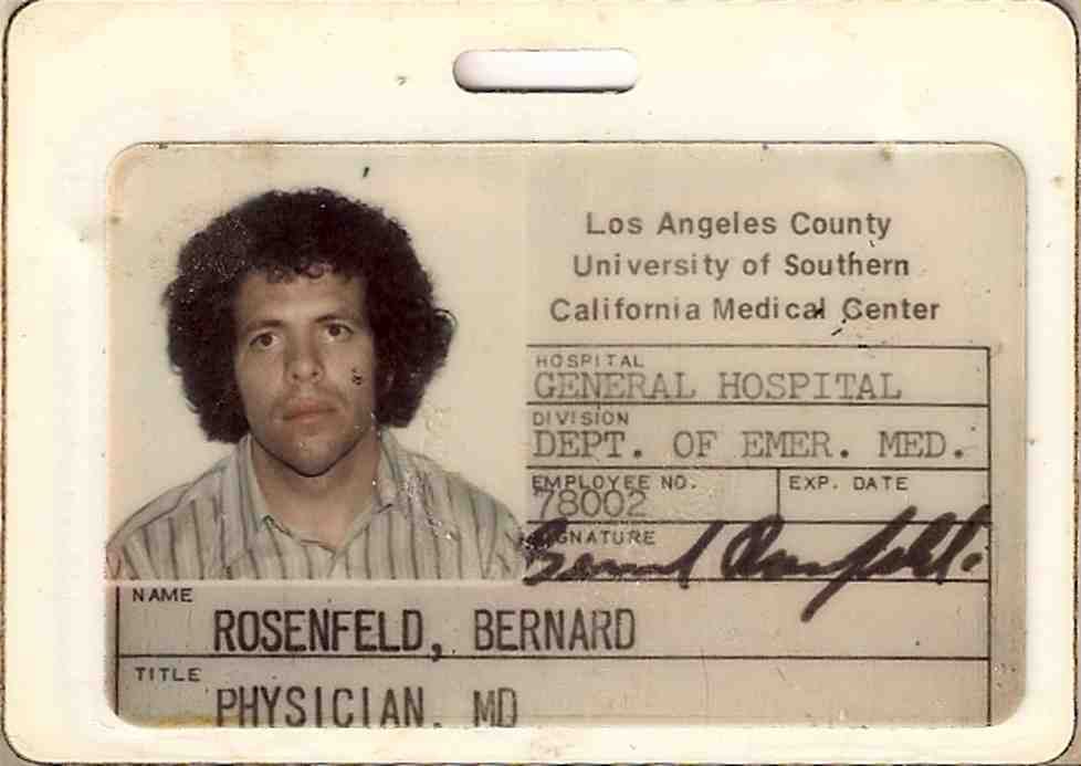 Dr. Bernard Rosenfeld ID