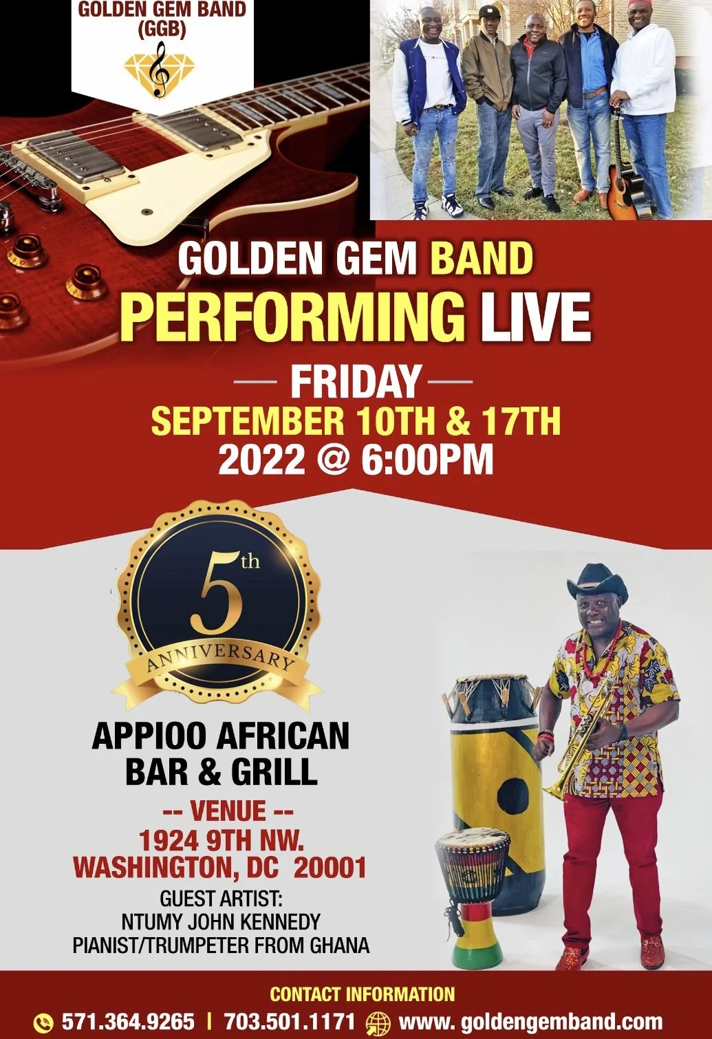 Live performance from Golden Gem Band! 