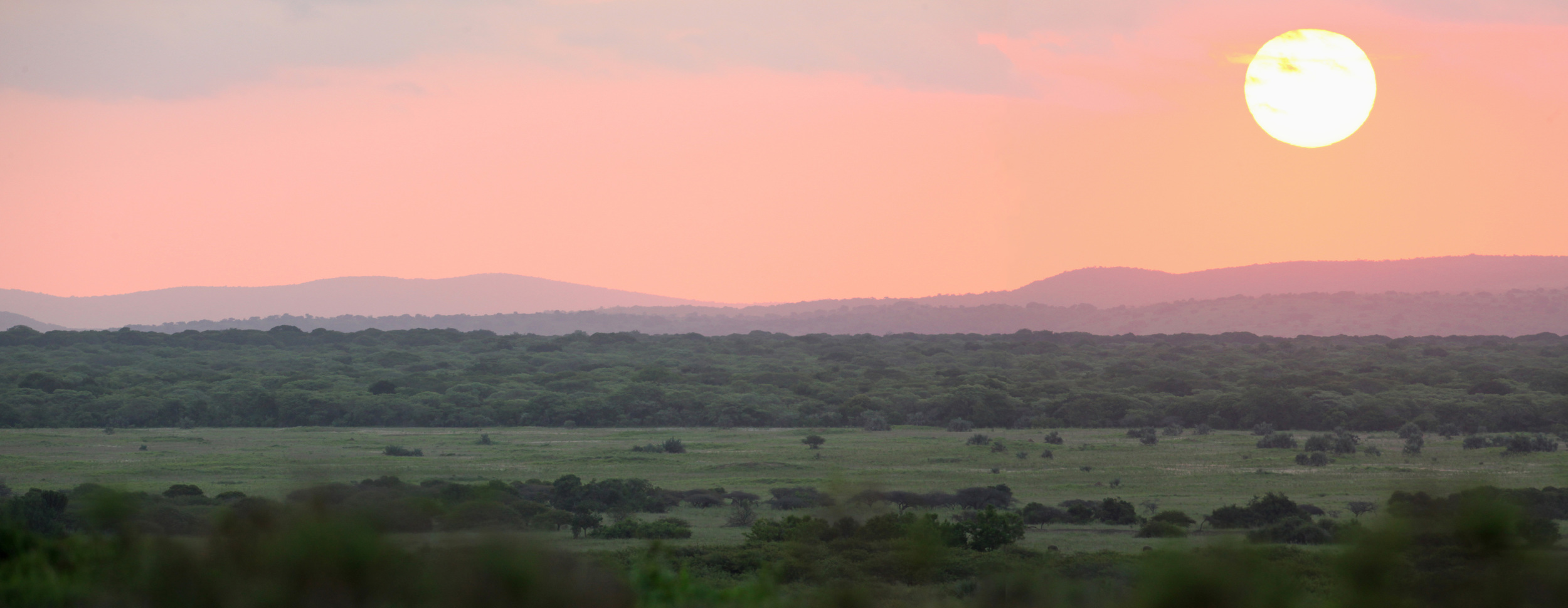 159 SUNSET OVER UBOMBO MOUNTAINS, PHINDA PRIVATE GAME RESERVE, SOUTH AFRICA.jpg