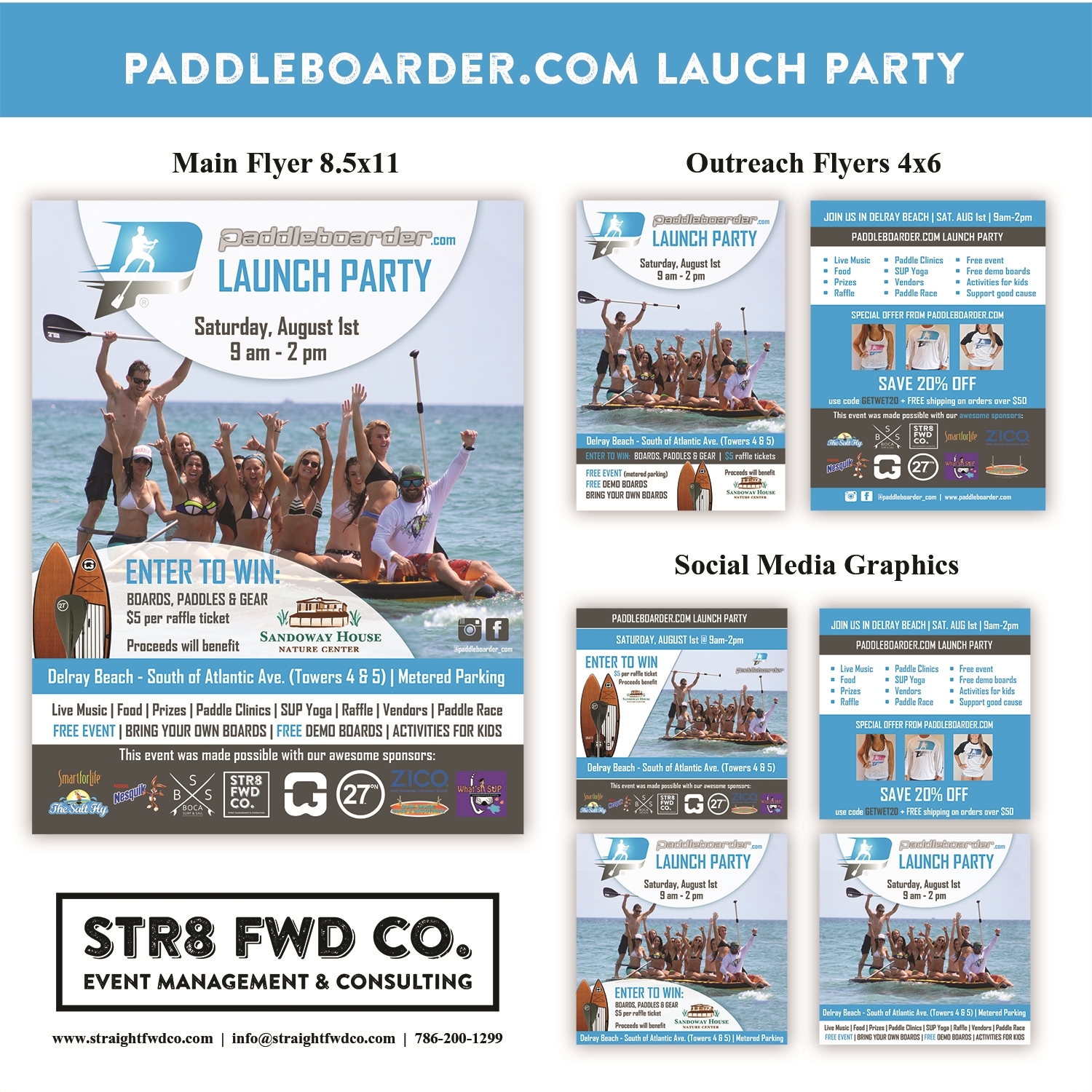 {Client Feature} Paddleboared.com Launch Party