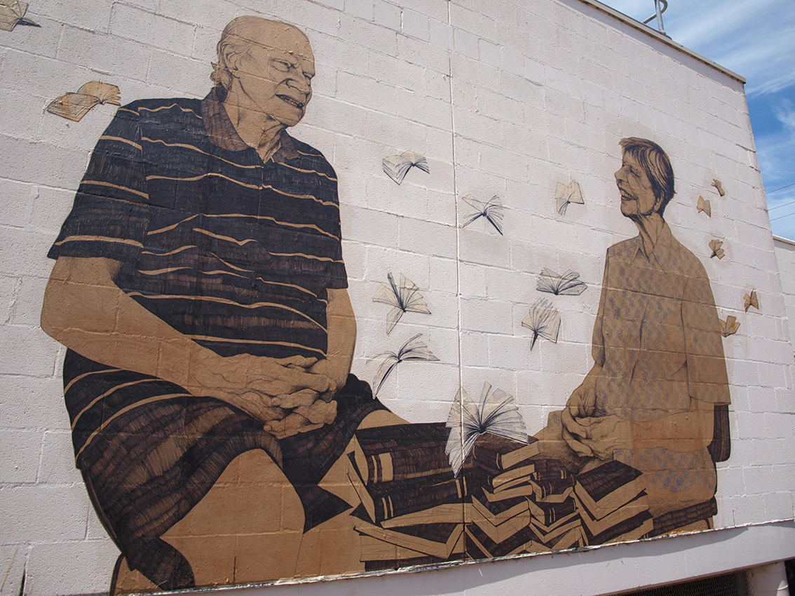 Jane and Trevor, Mural