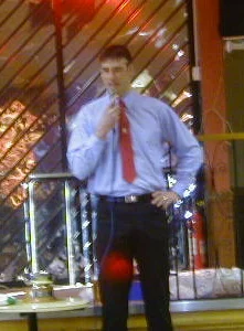 Brian Kenny says a few words.