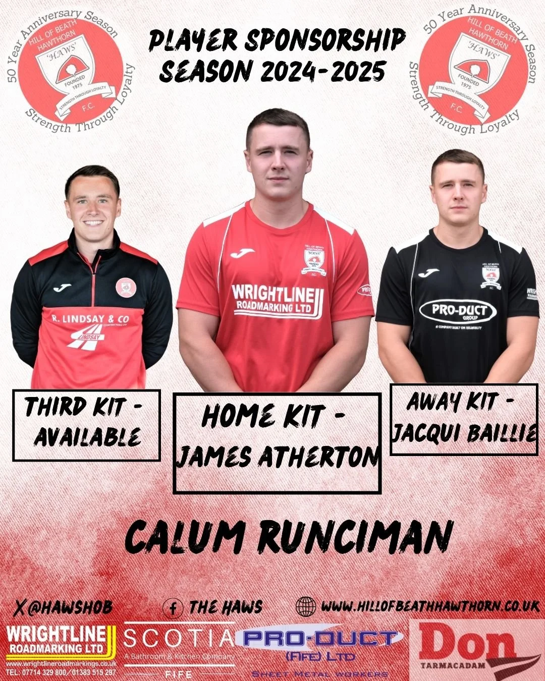 EOSFL Premier Division - Tynecastle FC v Haws