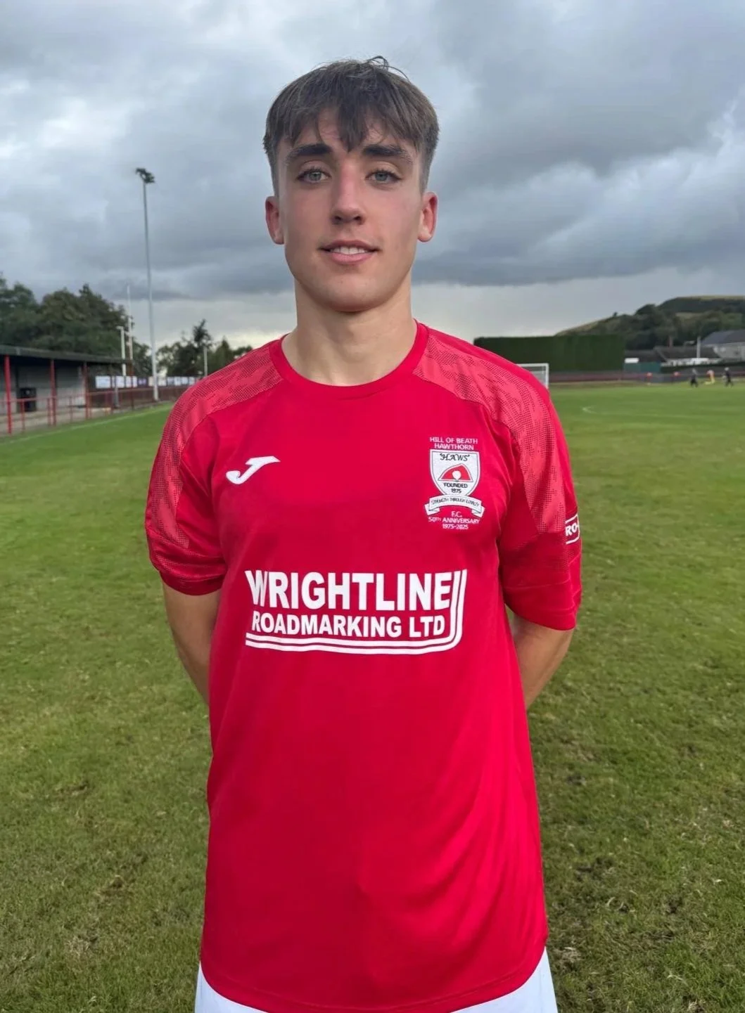 Logan Raeside on loan from Raith Rovers