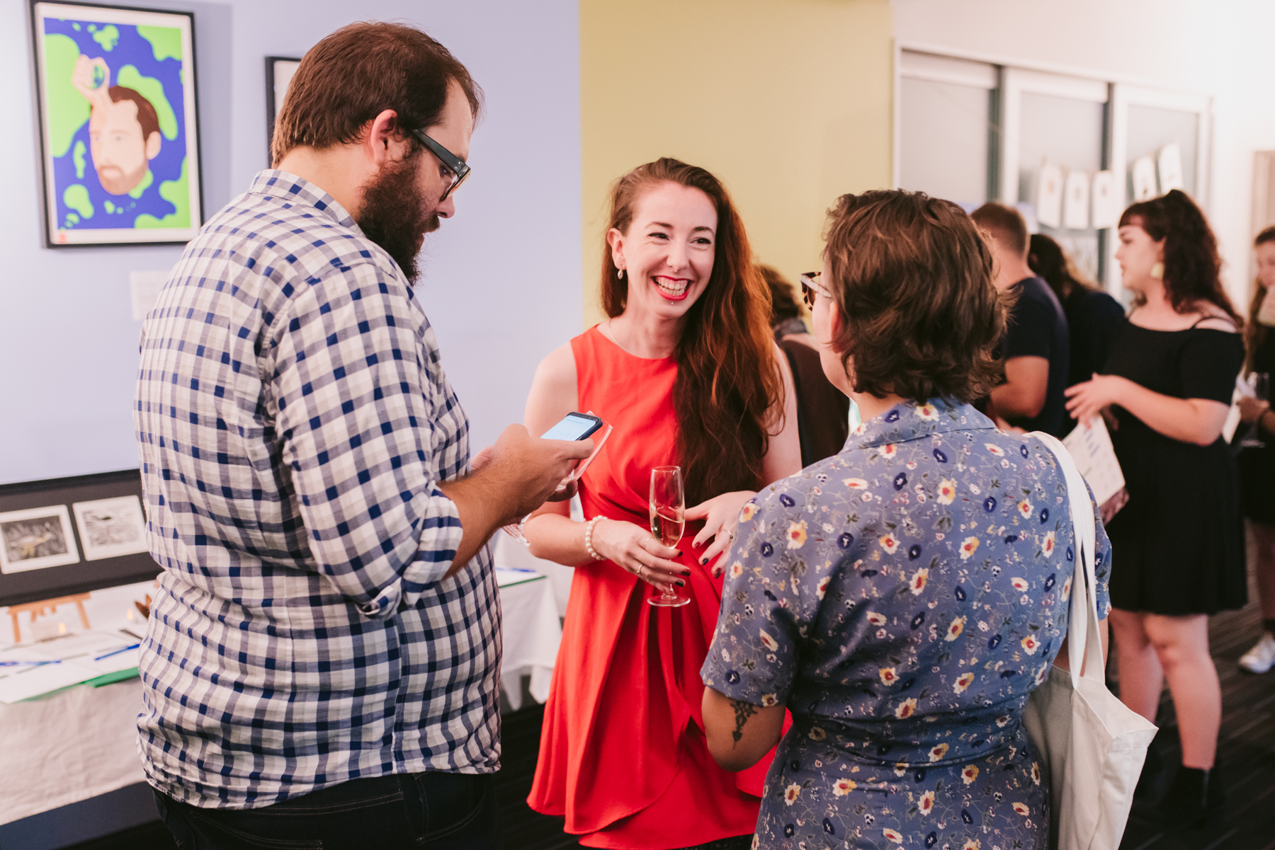 A fundraiser thrown for Greens for Griffith, 2019