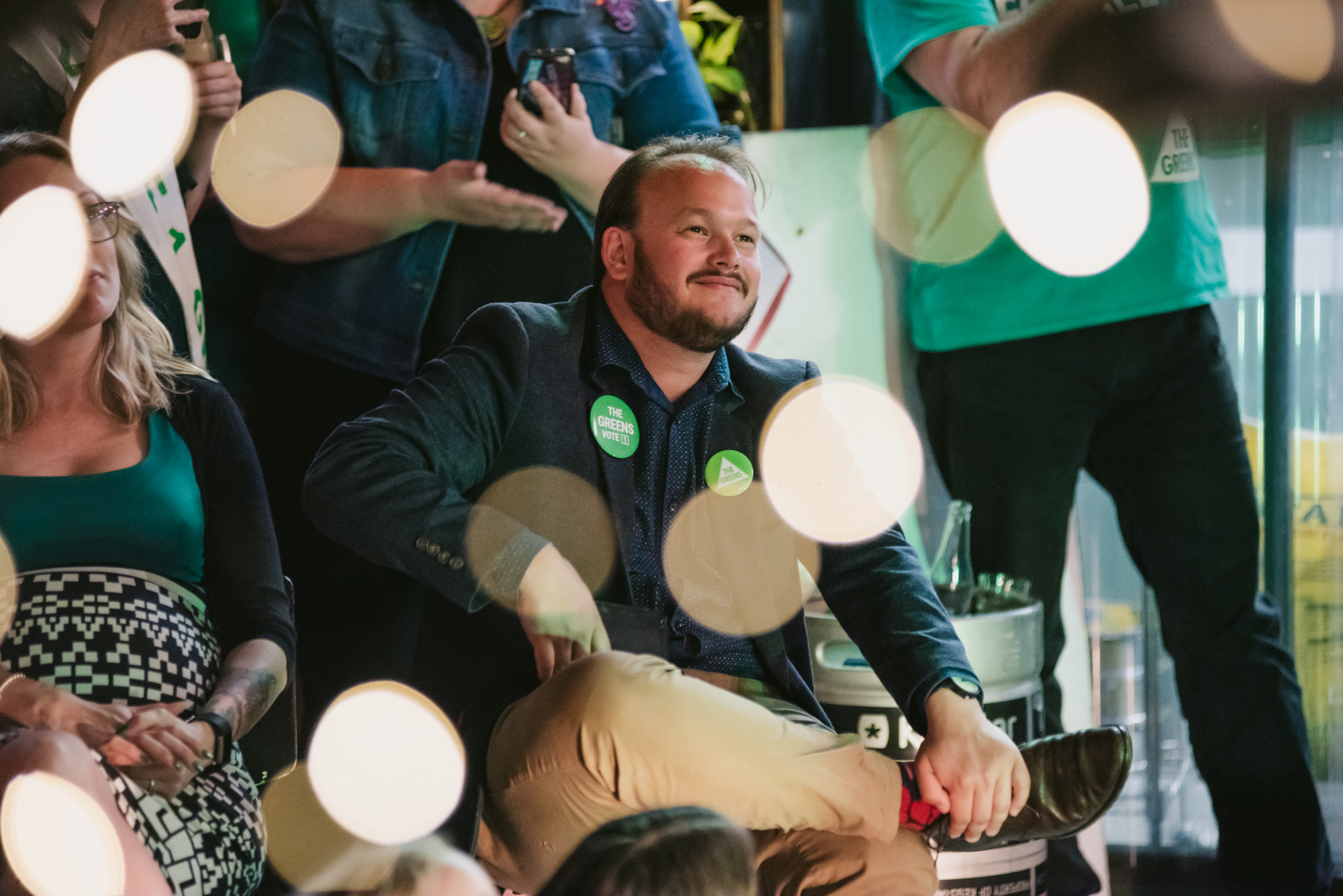 Federal Election night 2019 with the QLD Greens