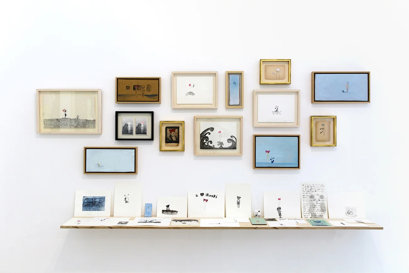 i love ikooki Installation view