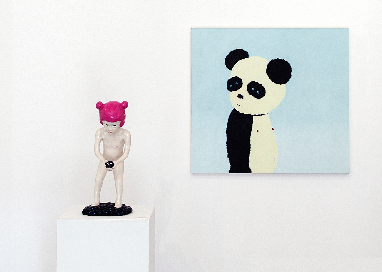 i love ikooki Installation view