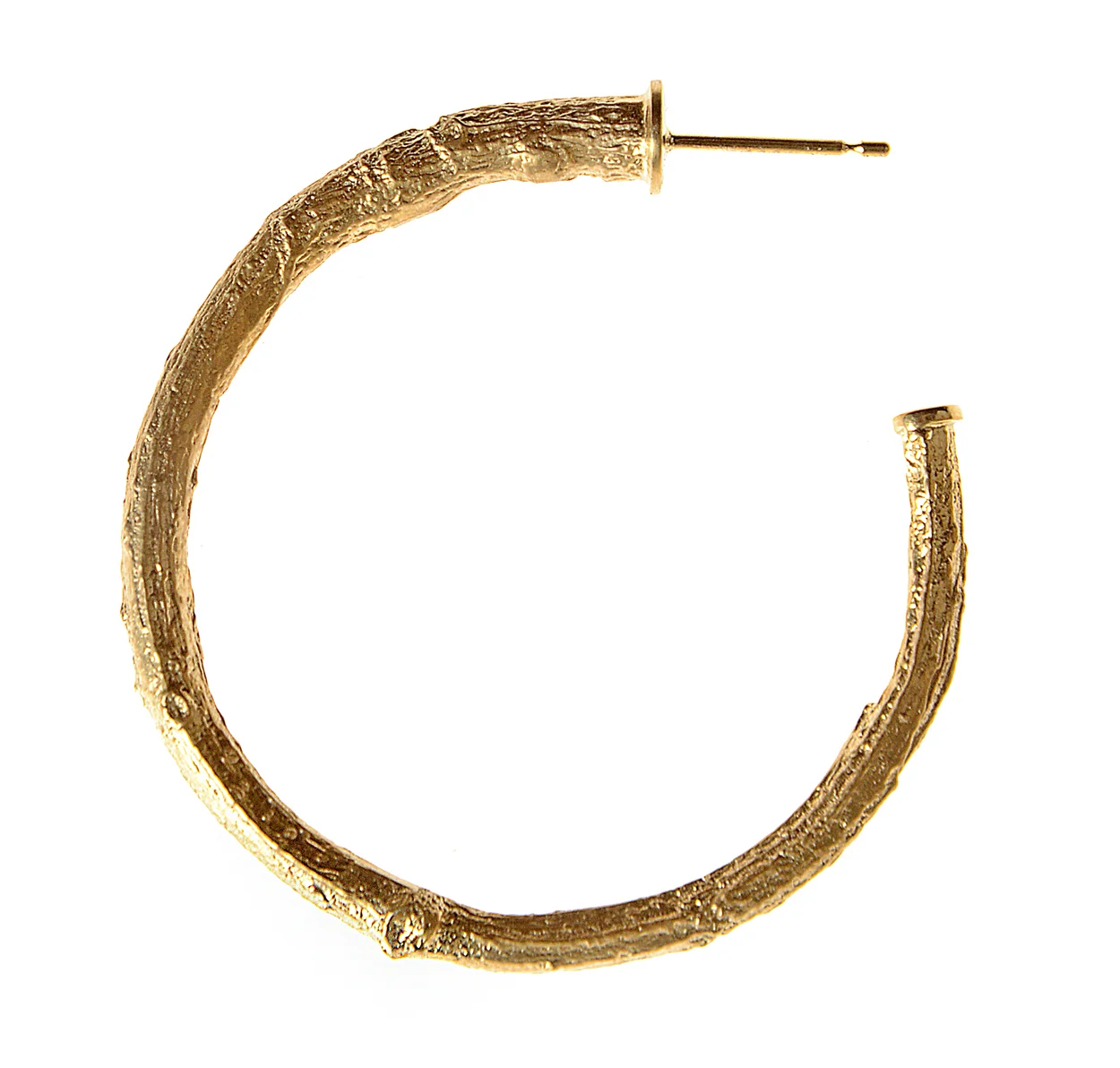 Large Hanami Hoops - Gold Plated