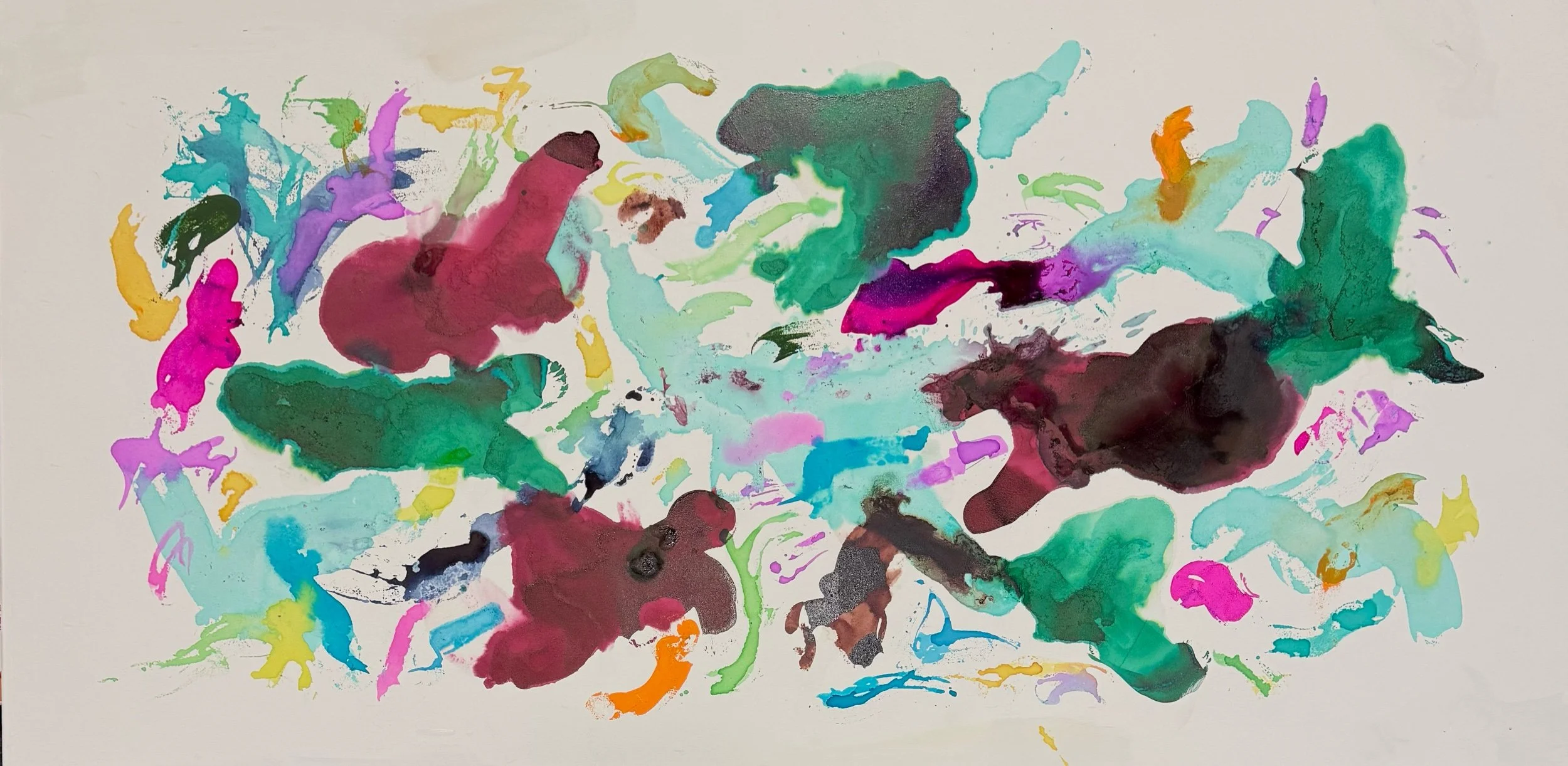 Coloreando el día   60x120