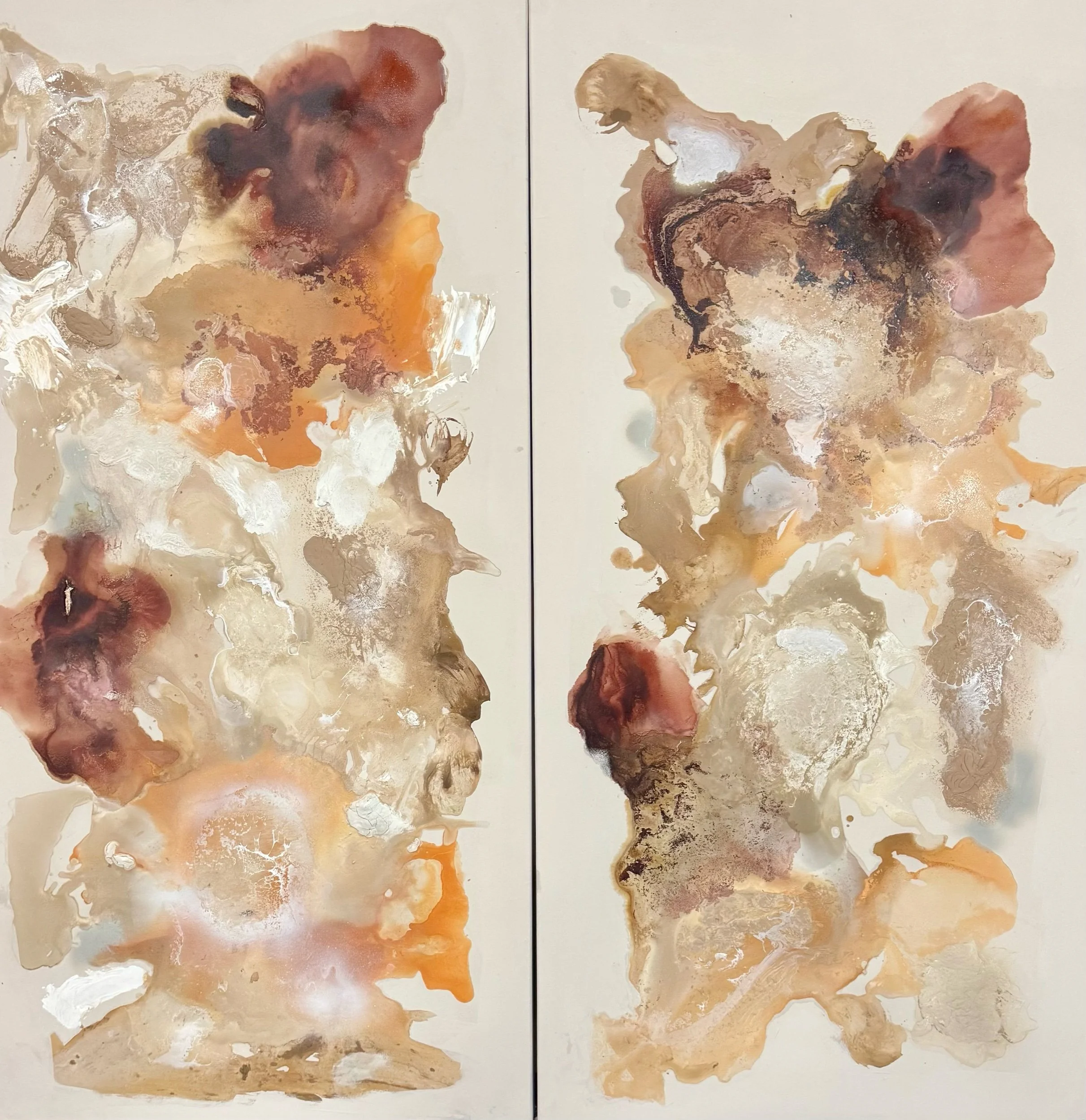 Sueños cruzados  (díptico)  120x120