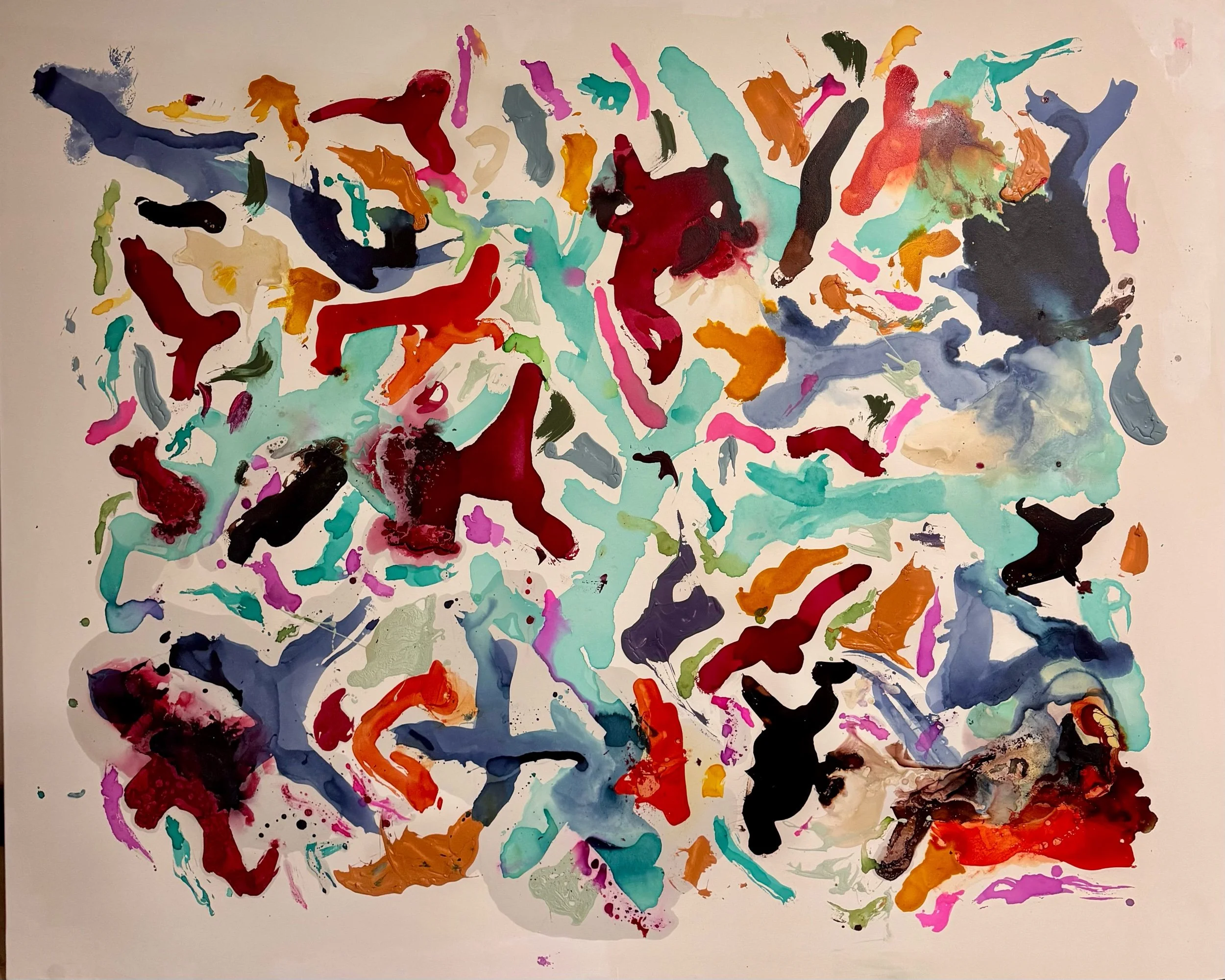 Celebrando el momento. 150x180