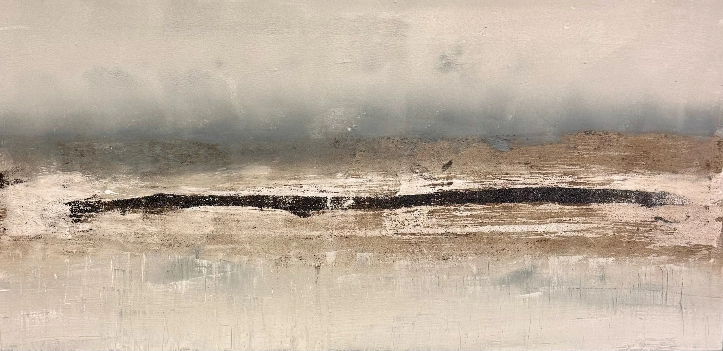 Playa en silencio  120x60