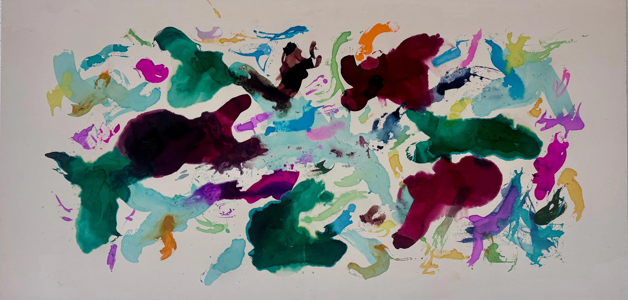 Coloreando el día  60x120